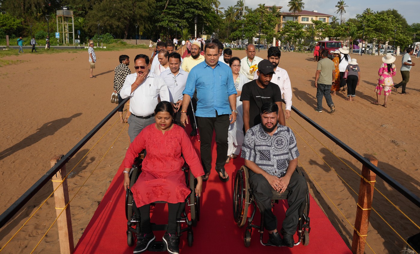 Miramar beach gets an accessible boardwalk