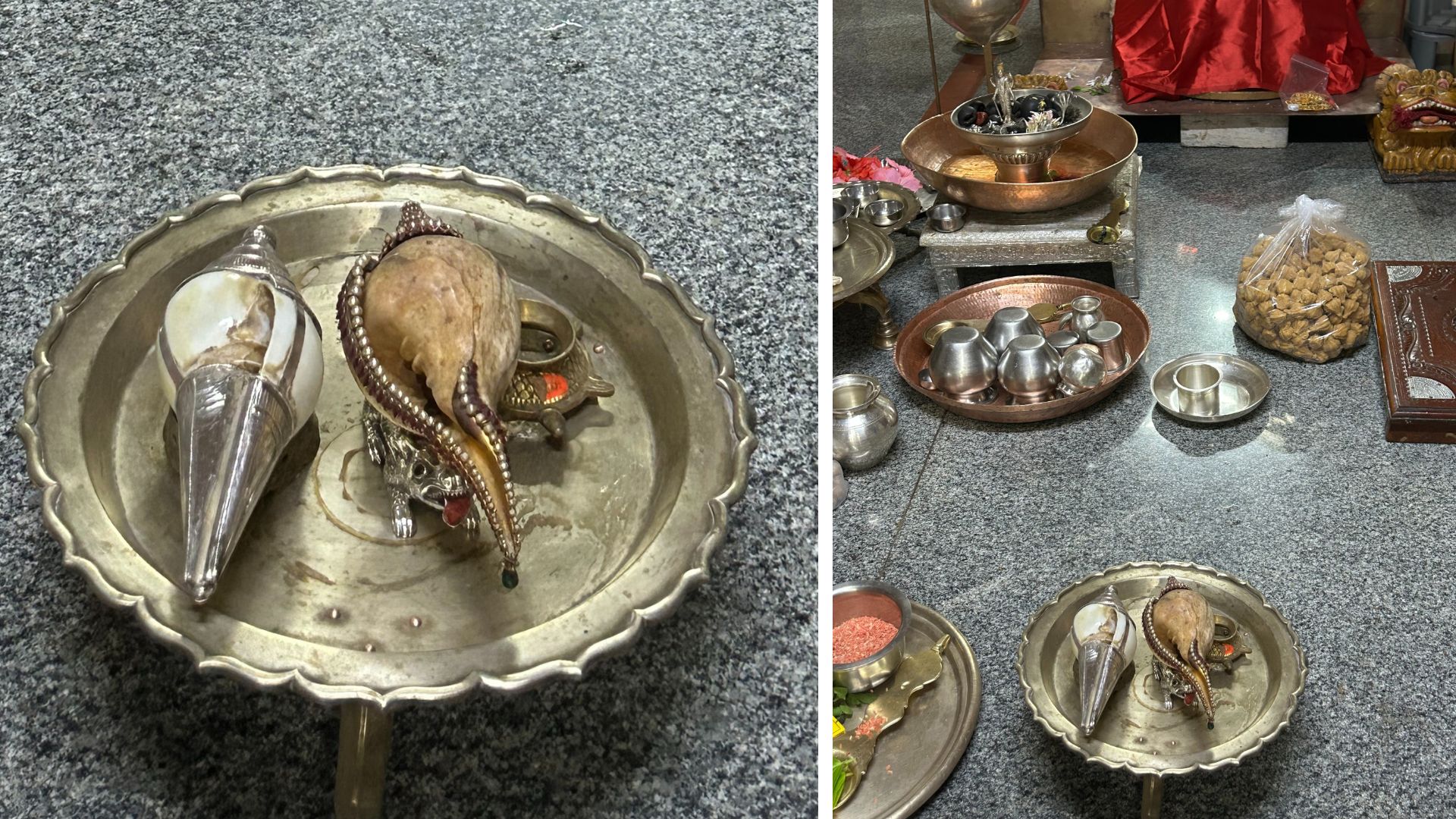 Behind Panjim’s most famous and sacred conch