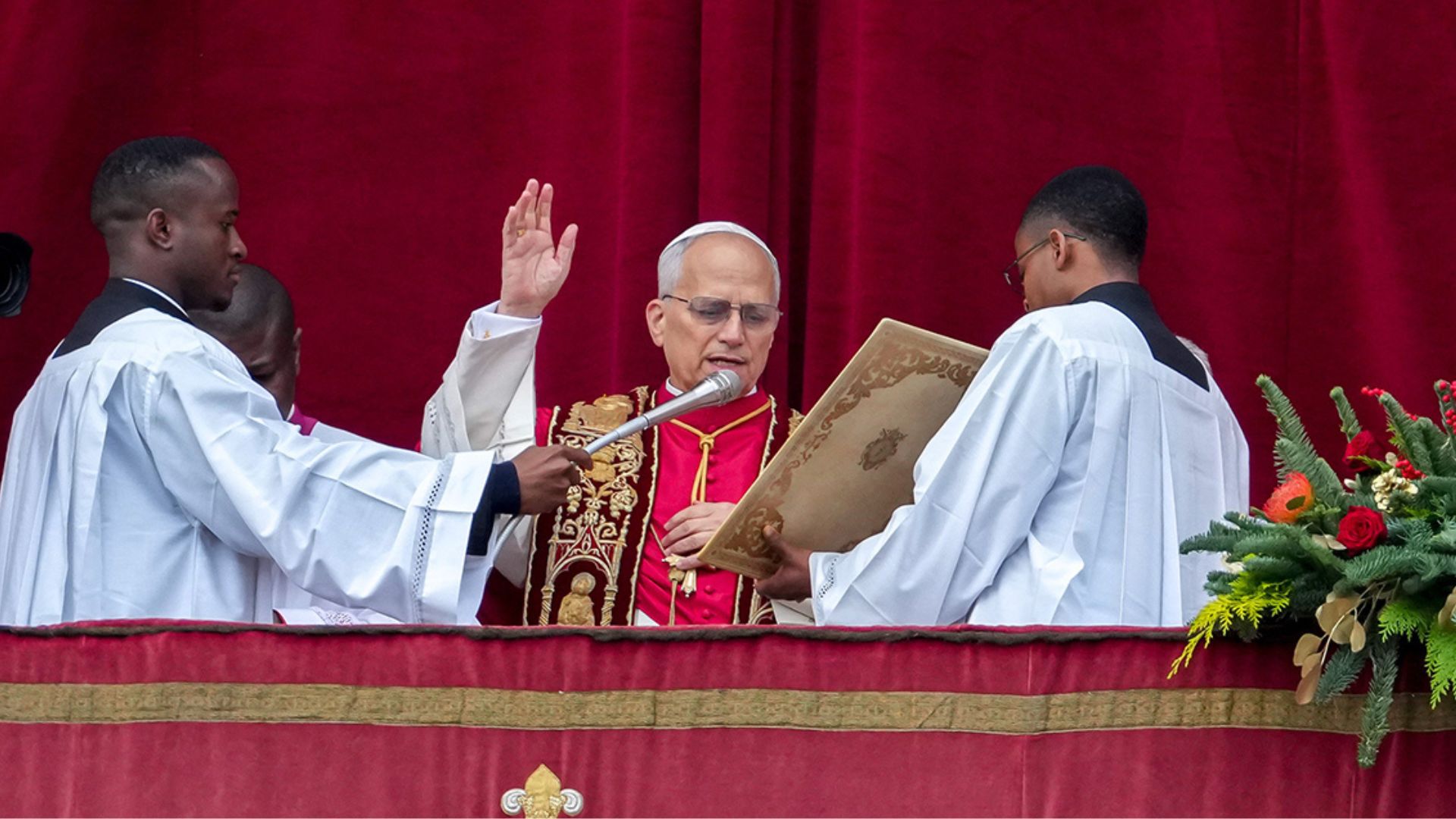 Pope Leo XIV delivers first Urbi et Orbi, restores Christmas Day mass tradition and greetings at Vatican
