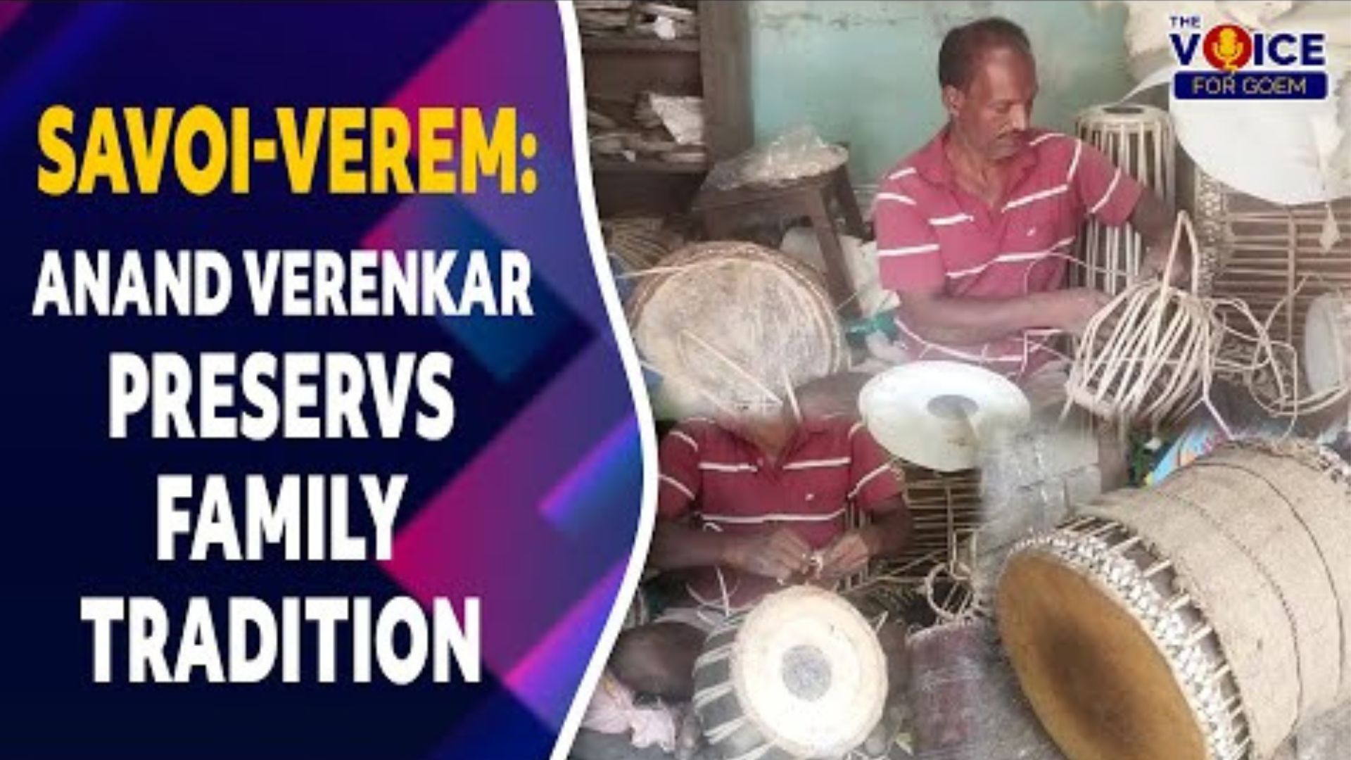 SAVOI-VEREM: Anand Verenkar preserves family tradition
