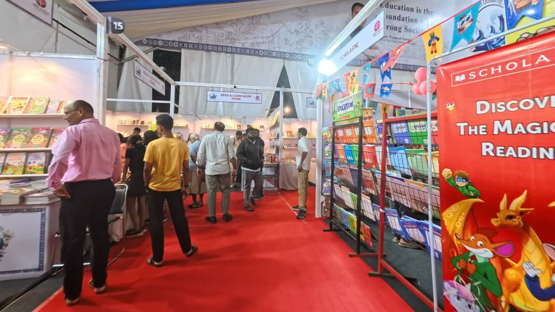 Footfalls, book sales and the reading habit