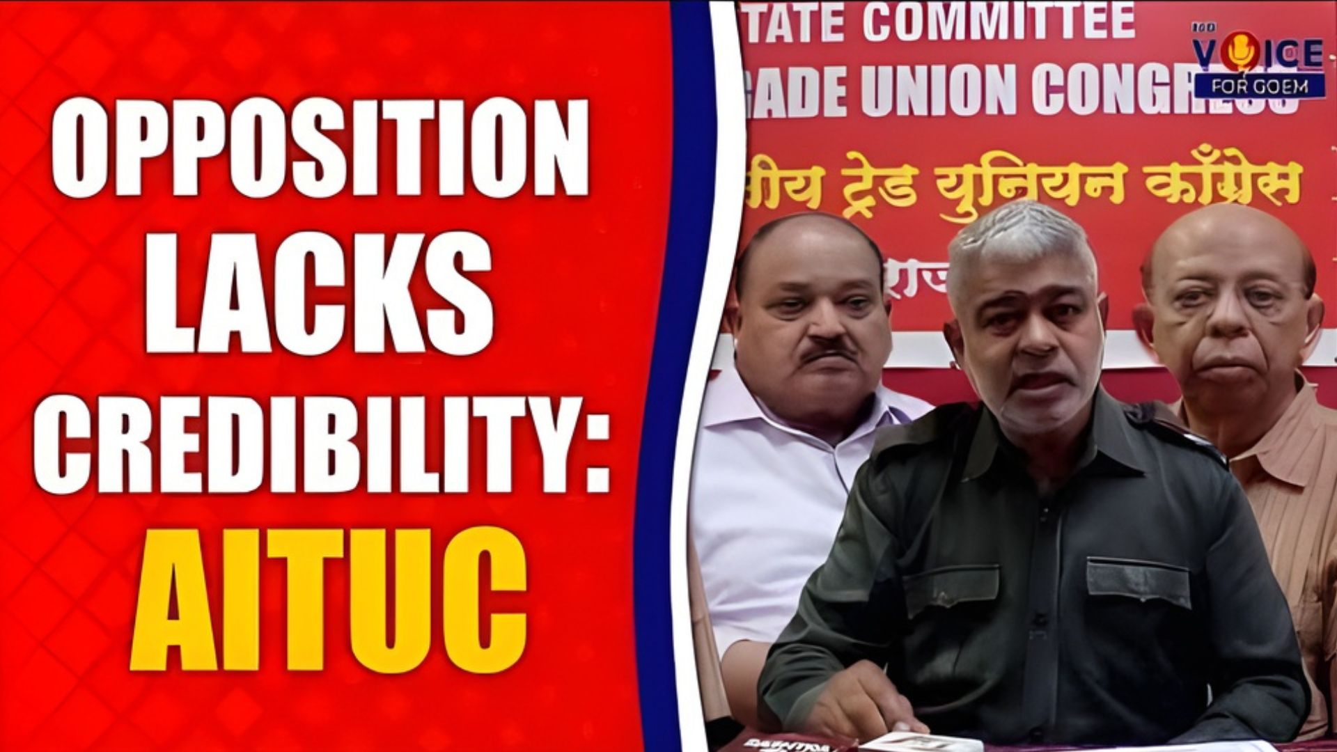 Opposition Lacks Credibility: AITUC