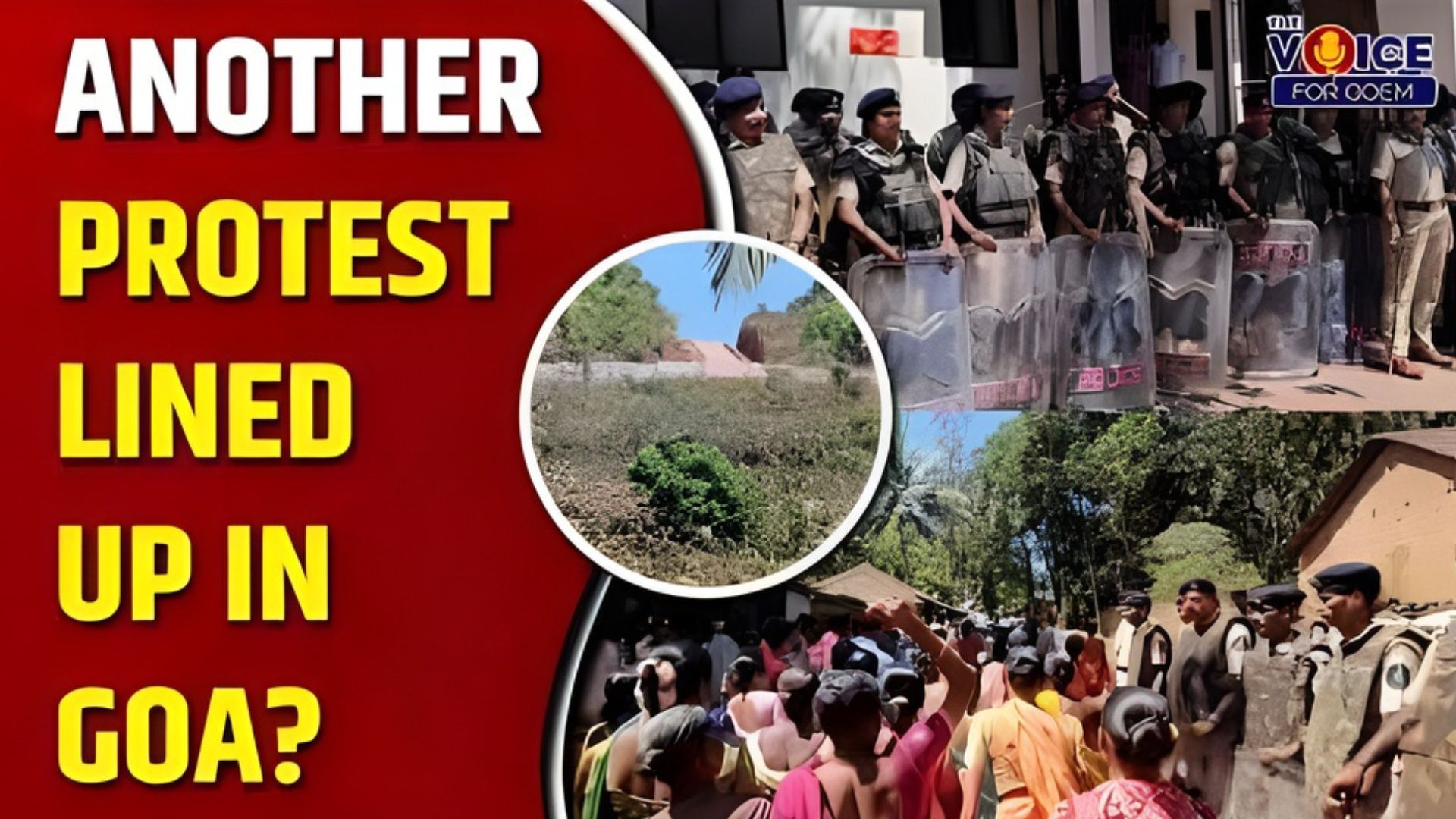 Another protest lined up in Goa? And, this one involves Lodha?