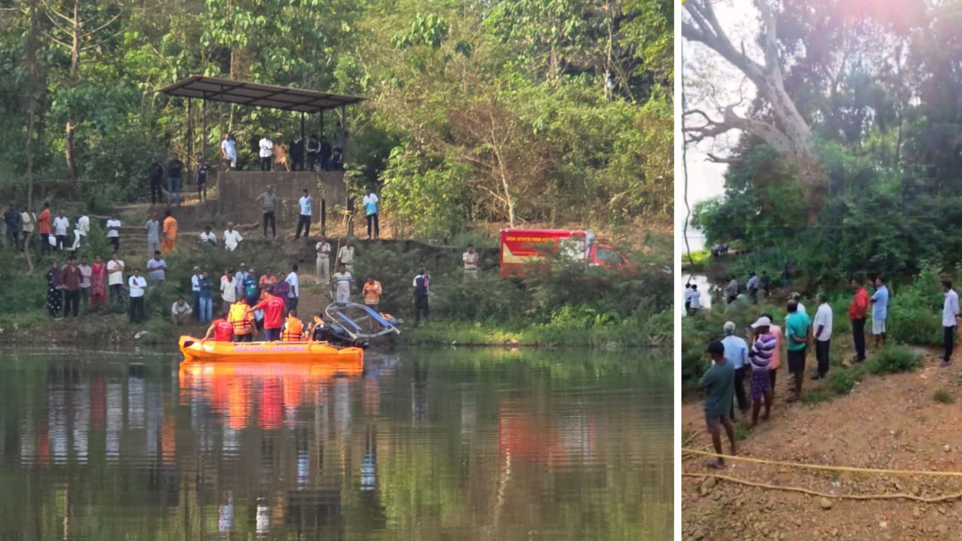 Man goes missing after suspected drowning near Valpoi; search continues