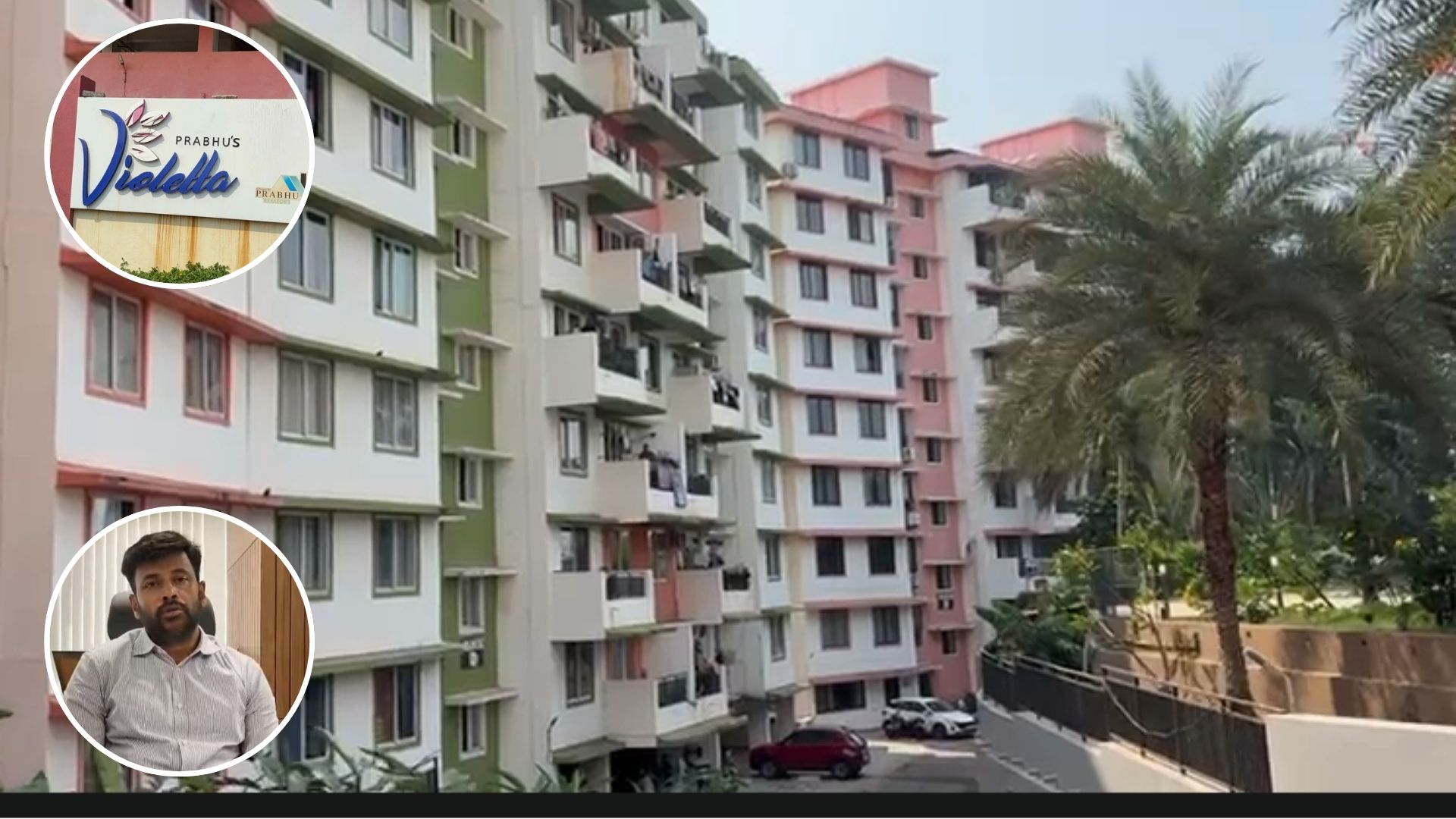 Prabhu Violetta Water Crisis: Who is backing the builder of the complex?