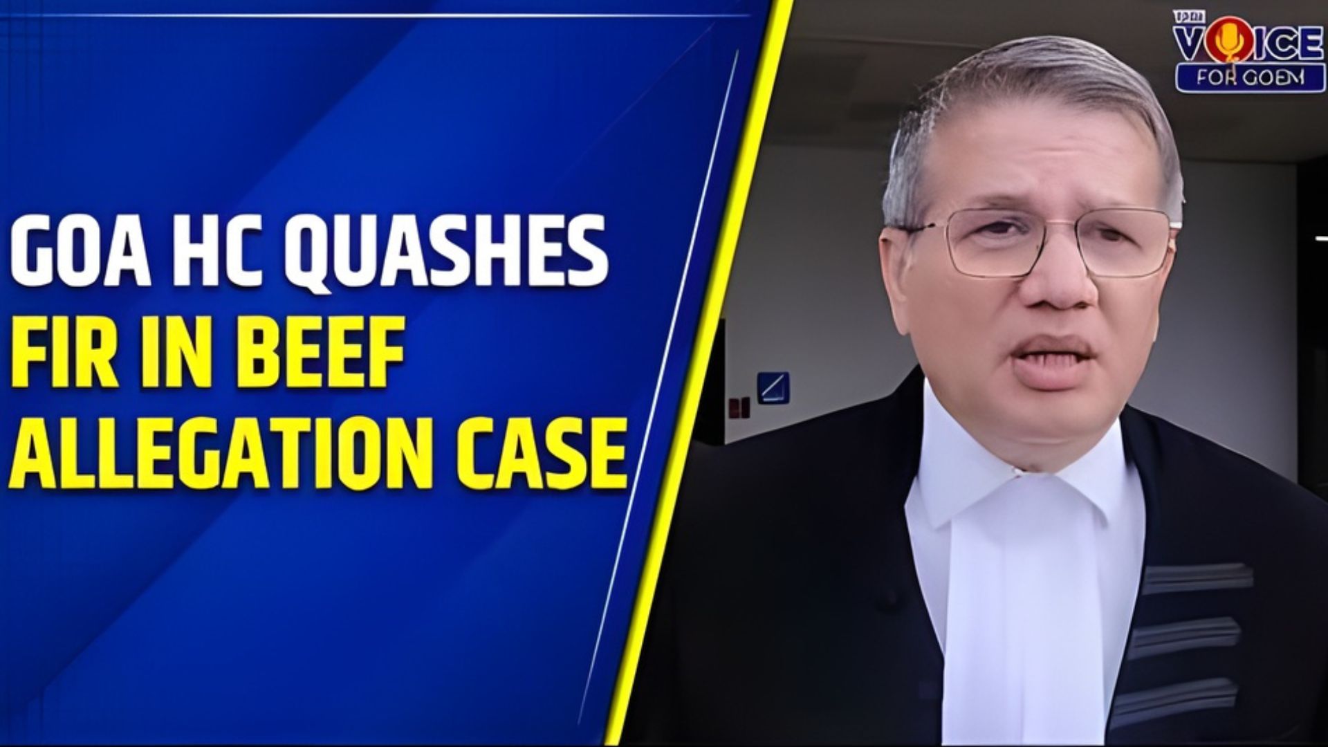 Goa HC quashes fir in beef allegation case