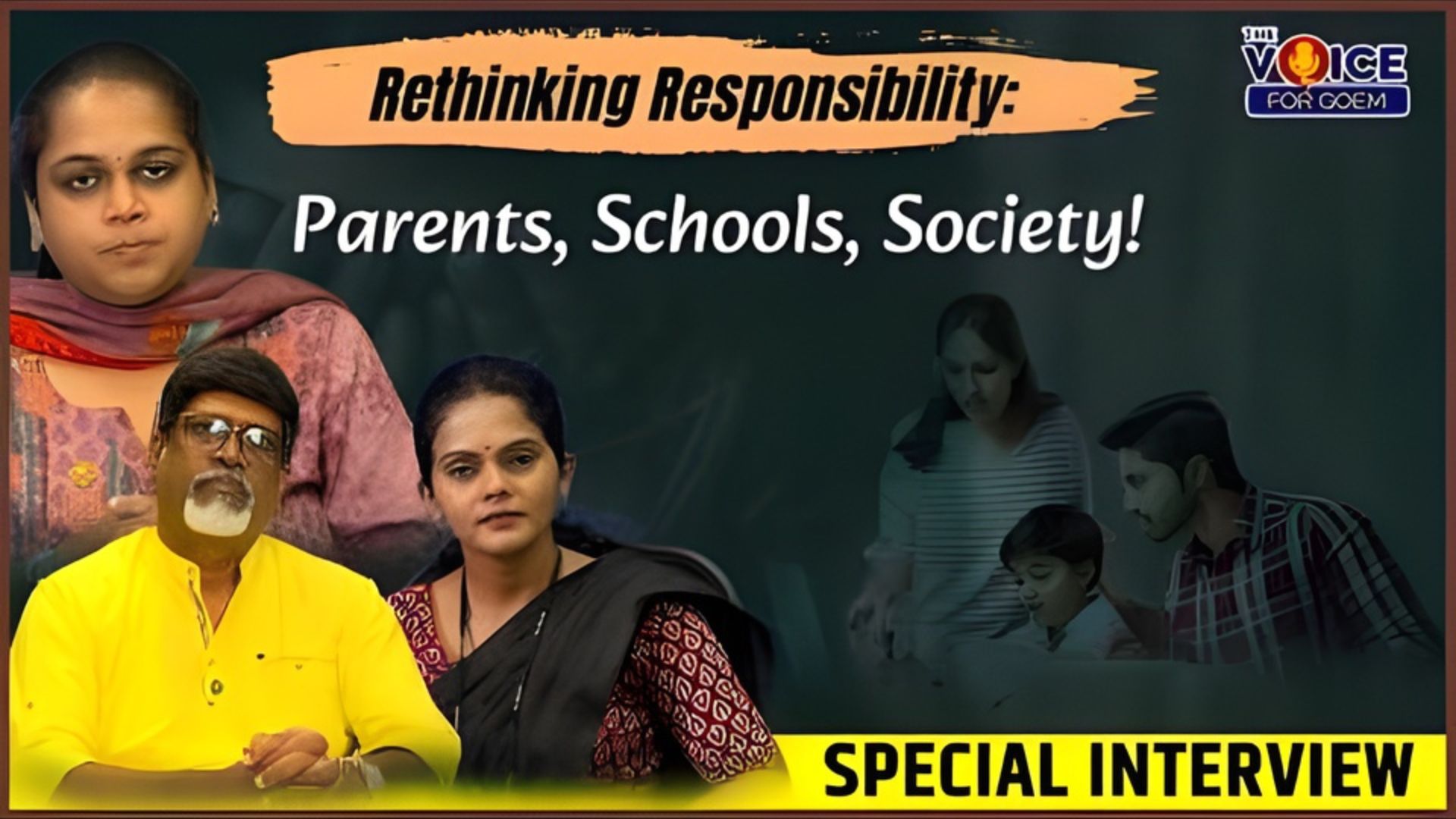 Rethinking responsibility parents, schools, society