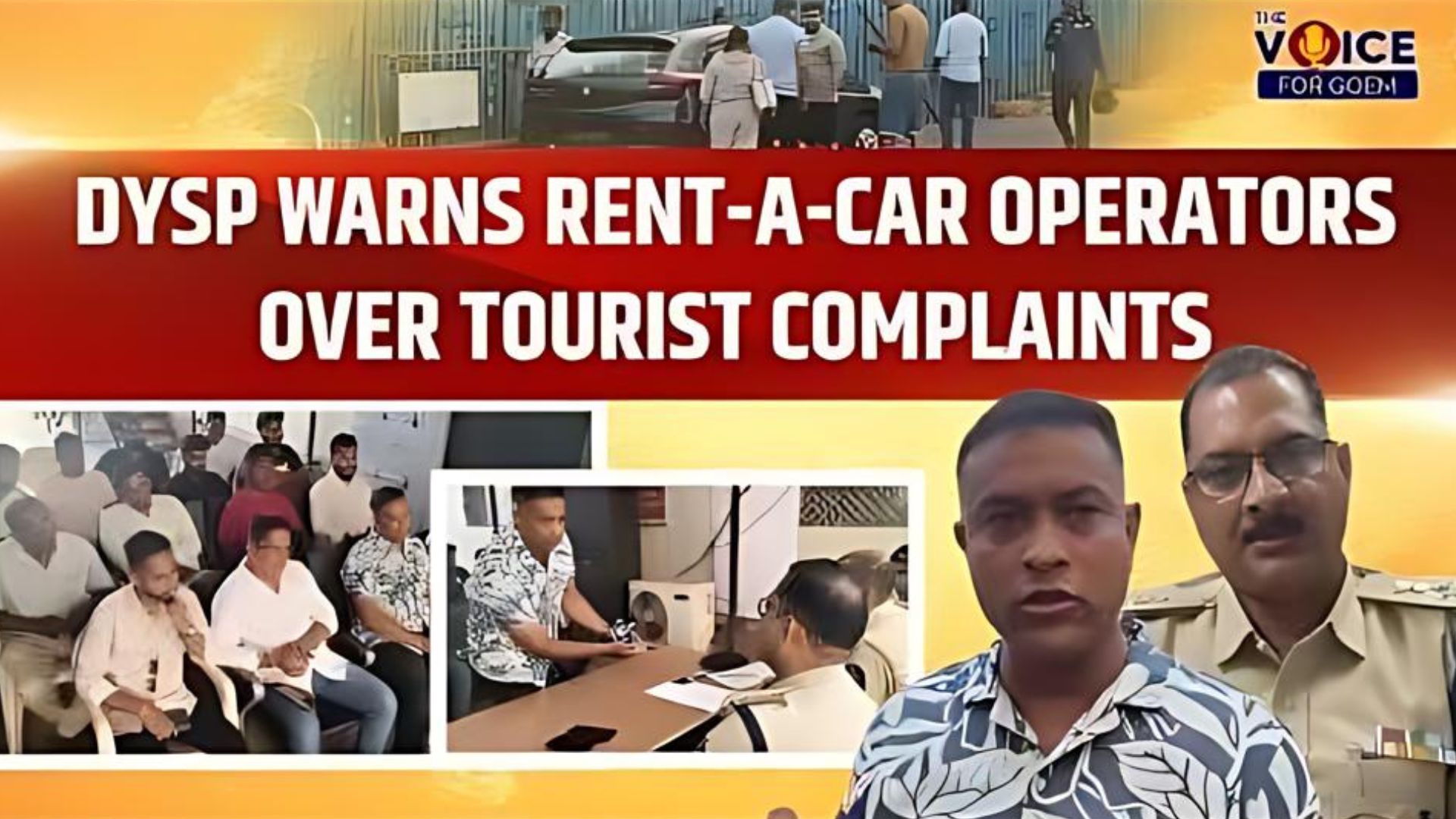 DySP Gurudas Kadam warns rent-a-car operators