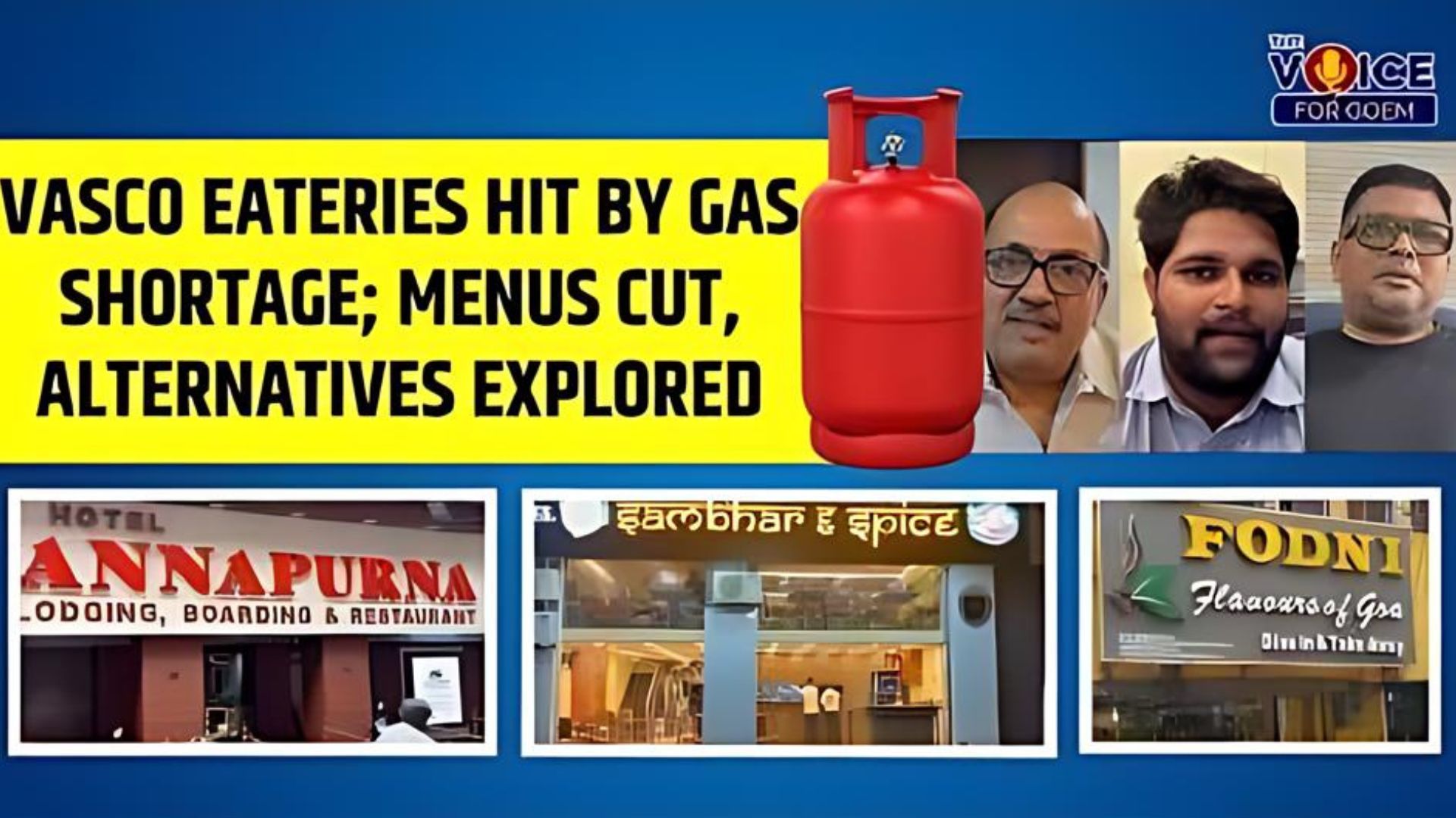 Vasco eateries hit by gas shortage; menus cut, alternatives explored