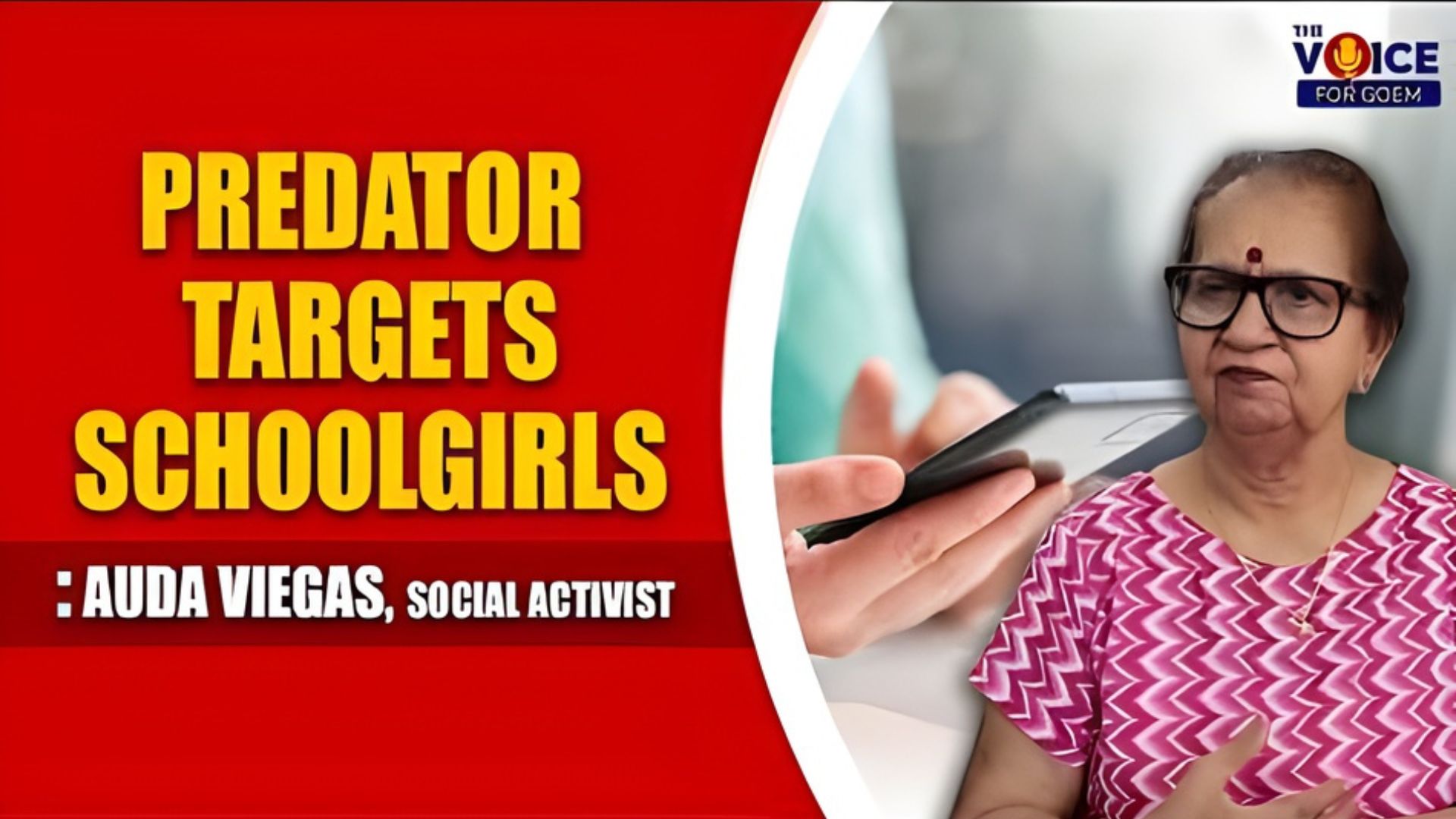 Auda Veigas flags Curchorem sex scandal involving schoolgirls