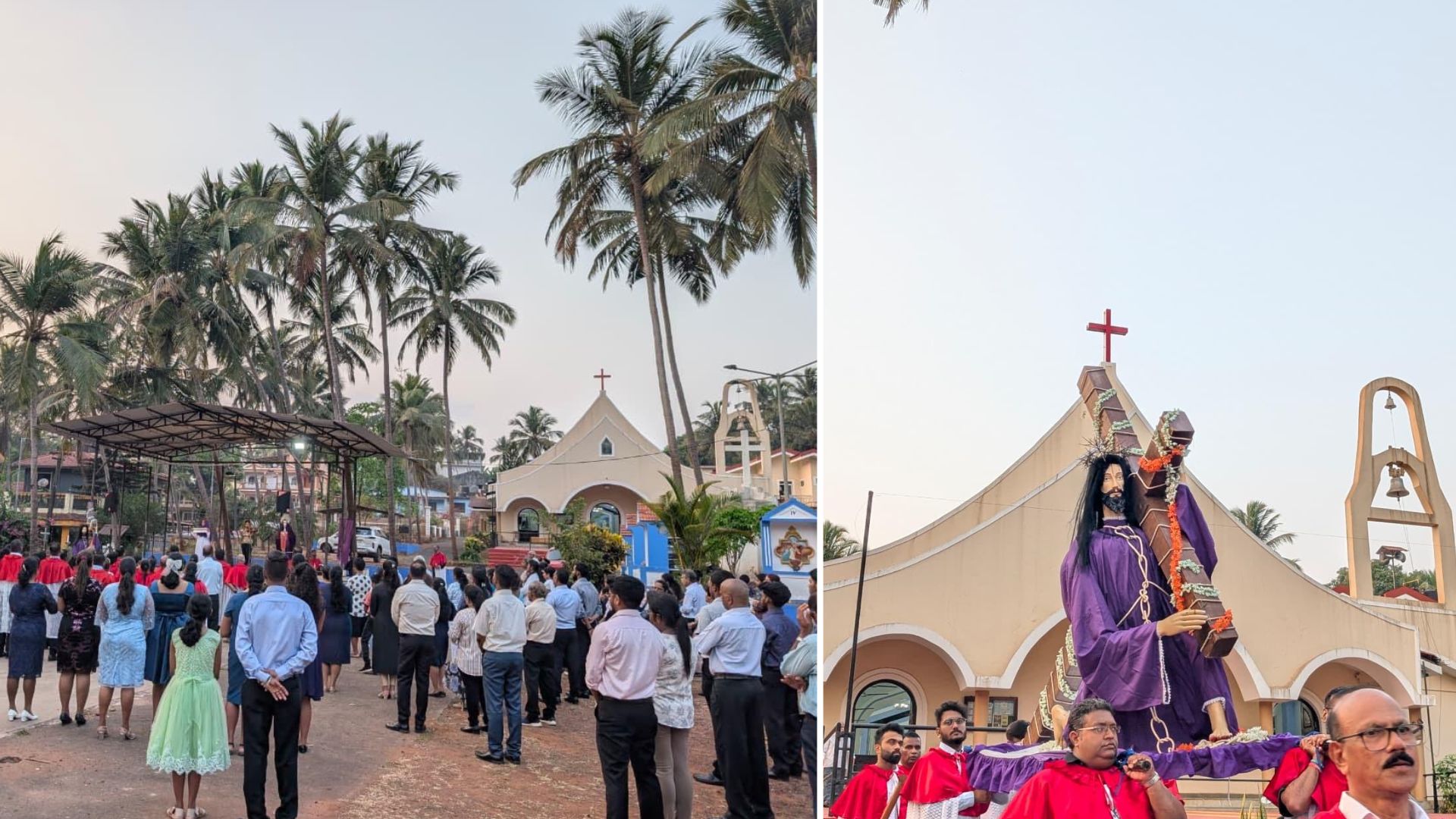 Santos Passos observed with solemnity at Holy Family Church, Marcel