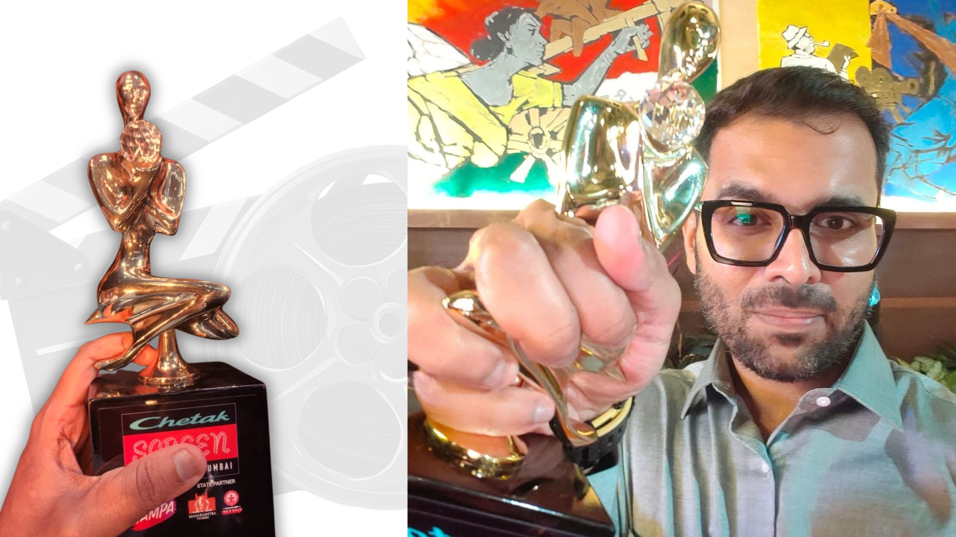 Dr Swapnil Salkar wins Best Script Award for OTT film