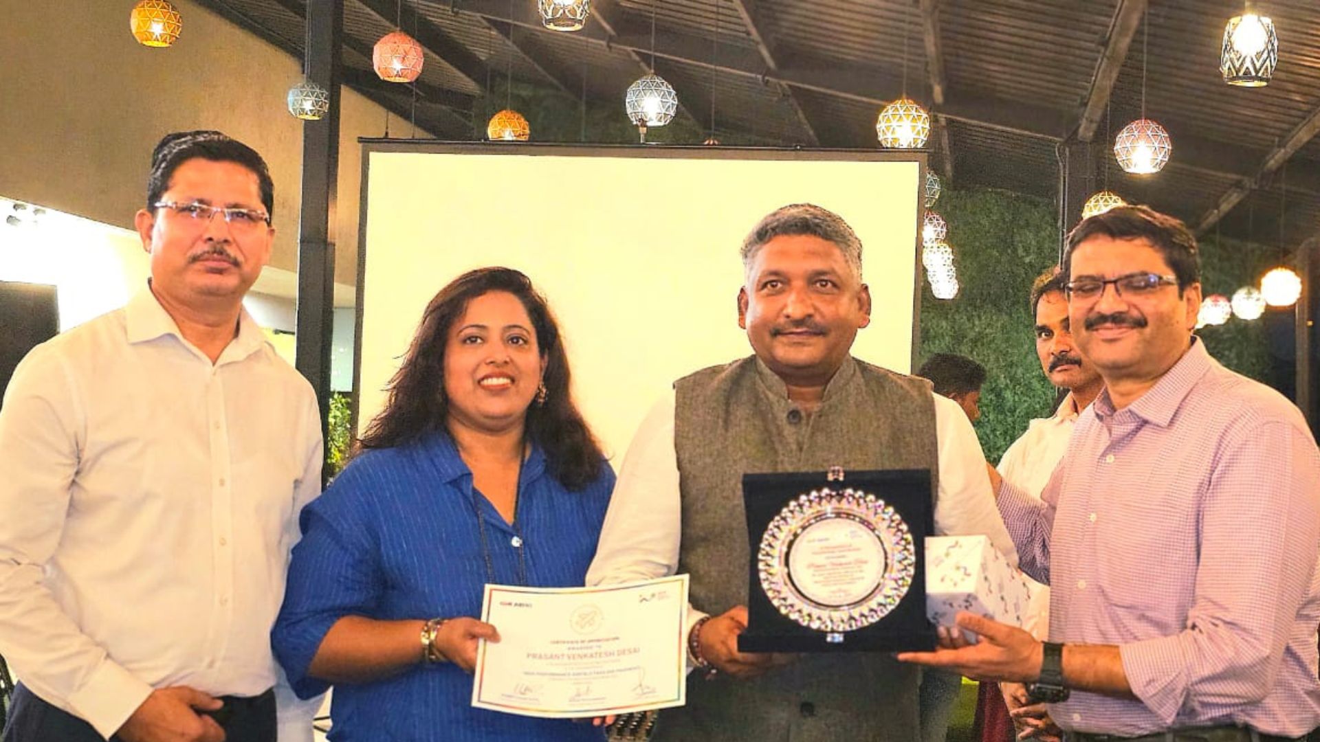 Desai bags honours for first-of-its-kind airport pavement innovation