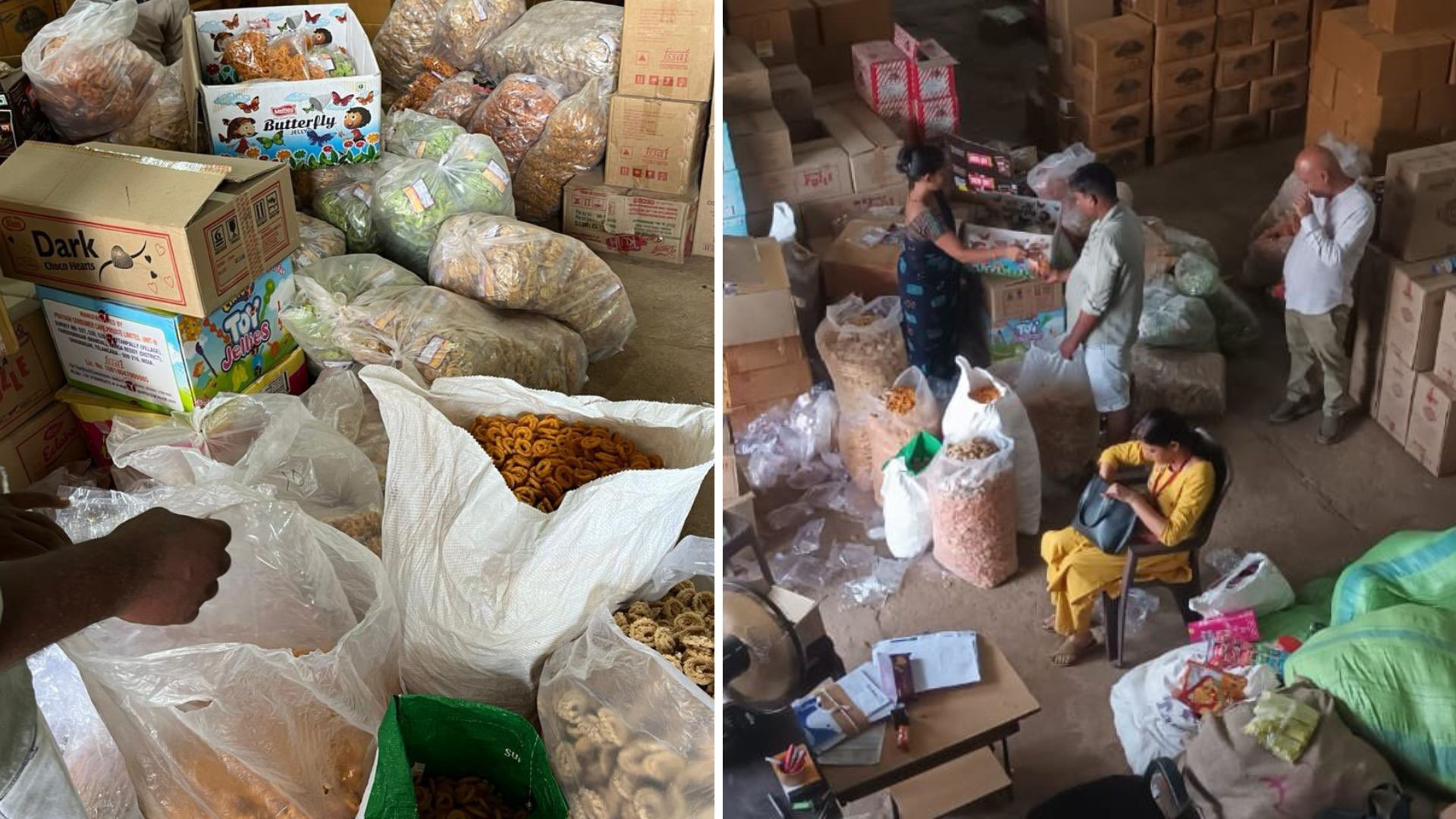 Unlicensed food unit shut down in South Goa; expired items destroyed