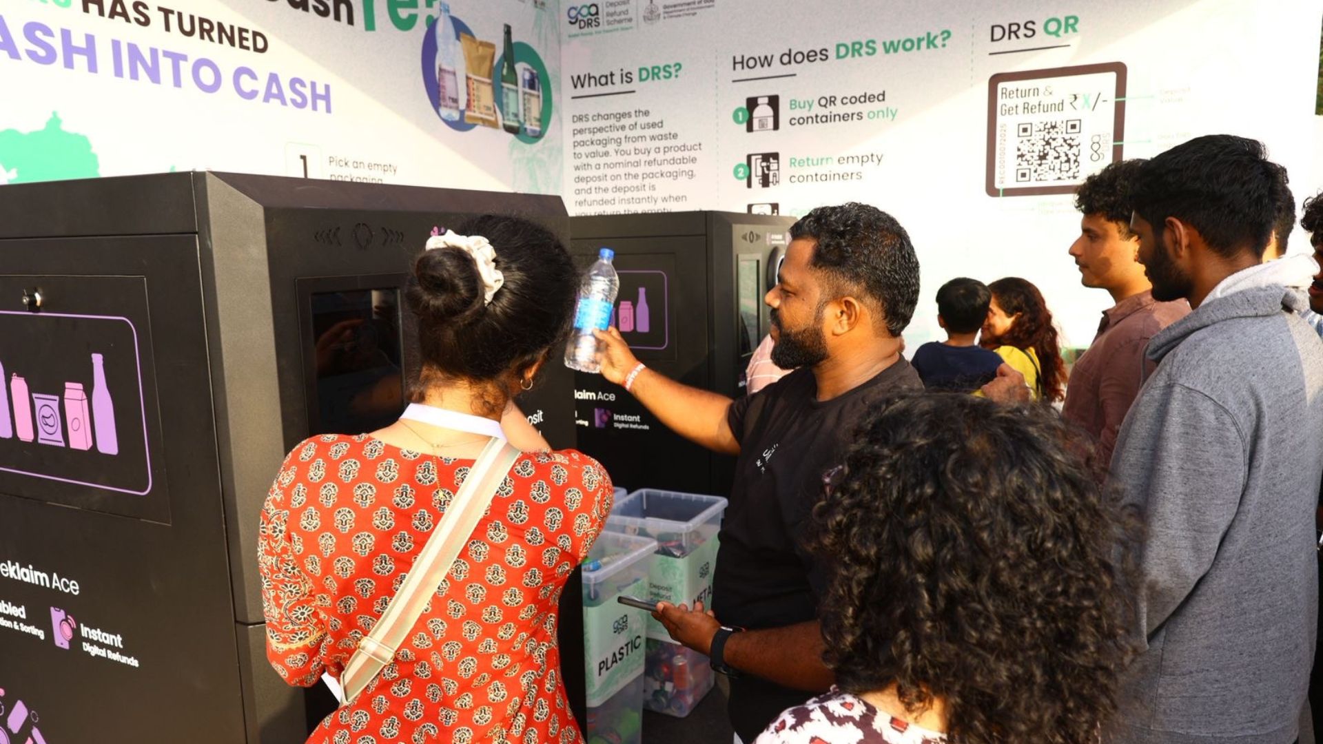Goa DRS brings smart waste experience to Cashew Fest