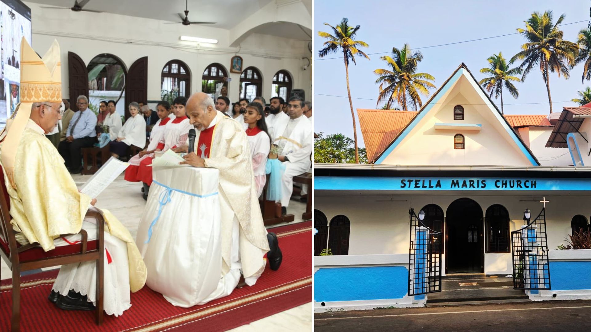 Stella Maris Church becomes 175th parish of Archdiocese of Goa & Daman