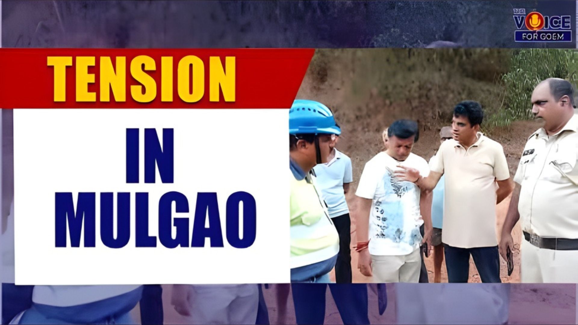 Tension in Mulgao: Villagers block Vedanta Sesa mineral transportation