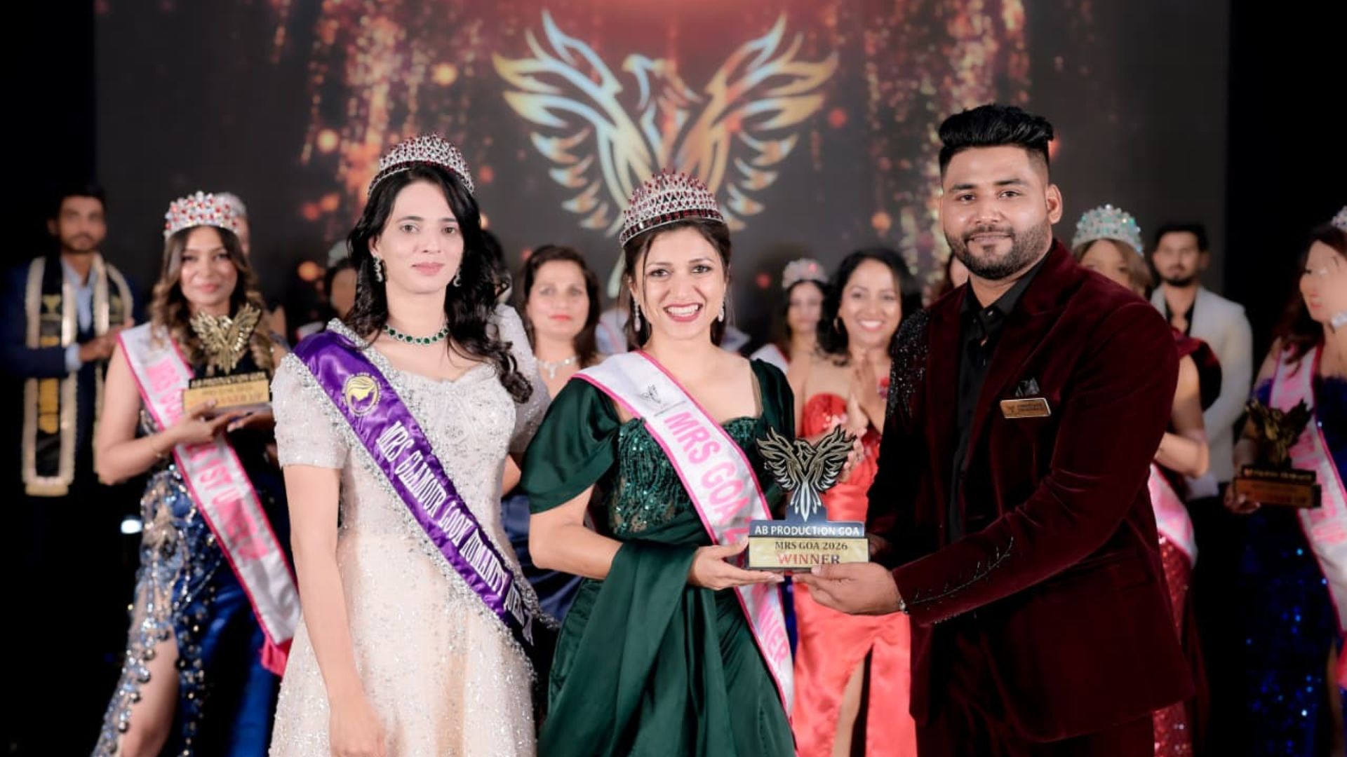 Mayuri Bhat Desai crowned Mrs Goa 2026