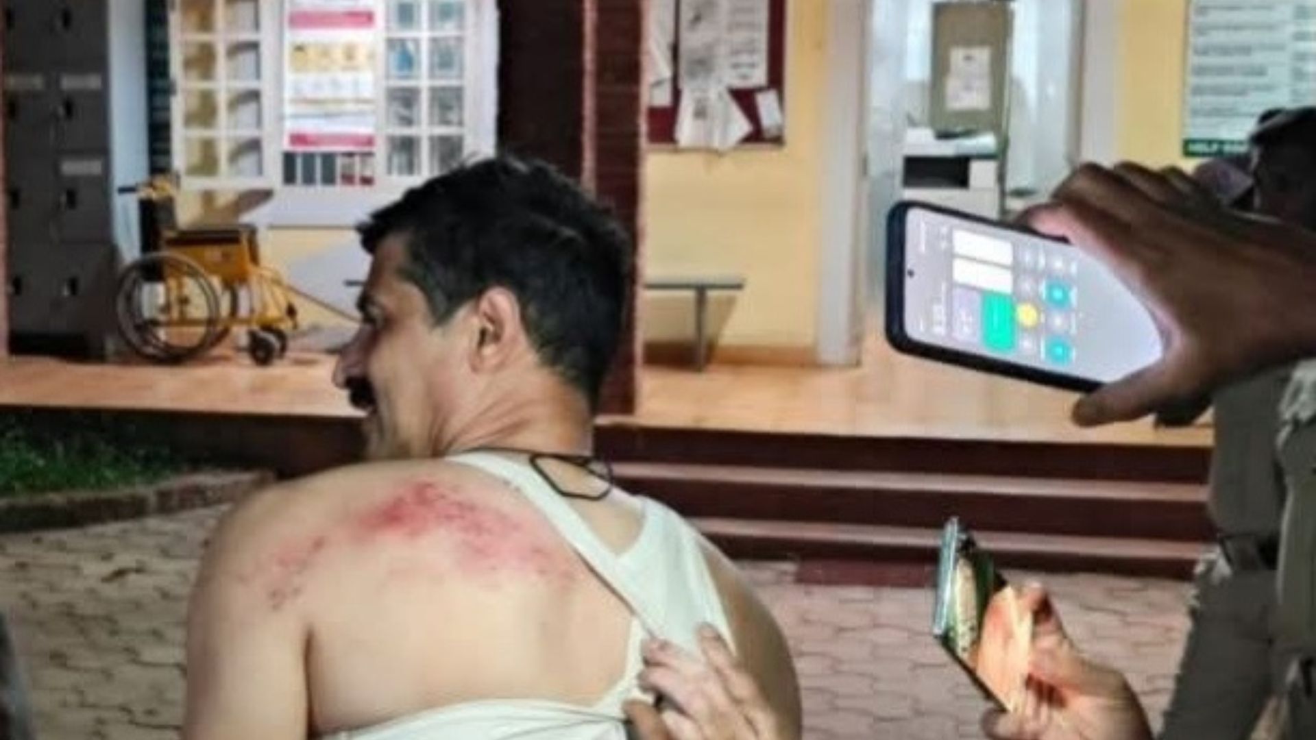 Complaint filed after alleged attack on Kashinath Shetye at Merces