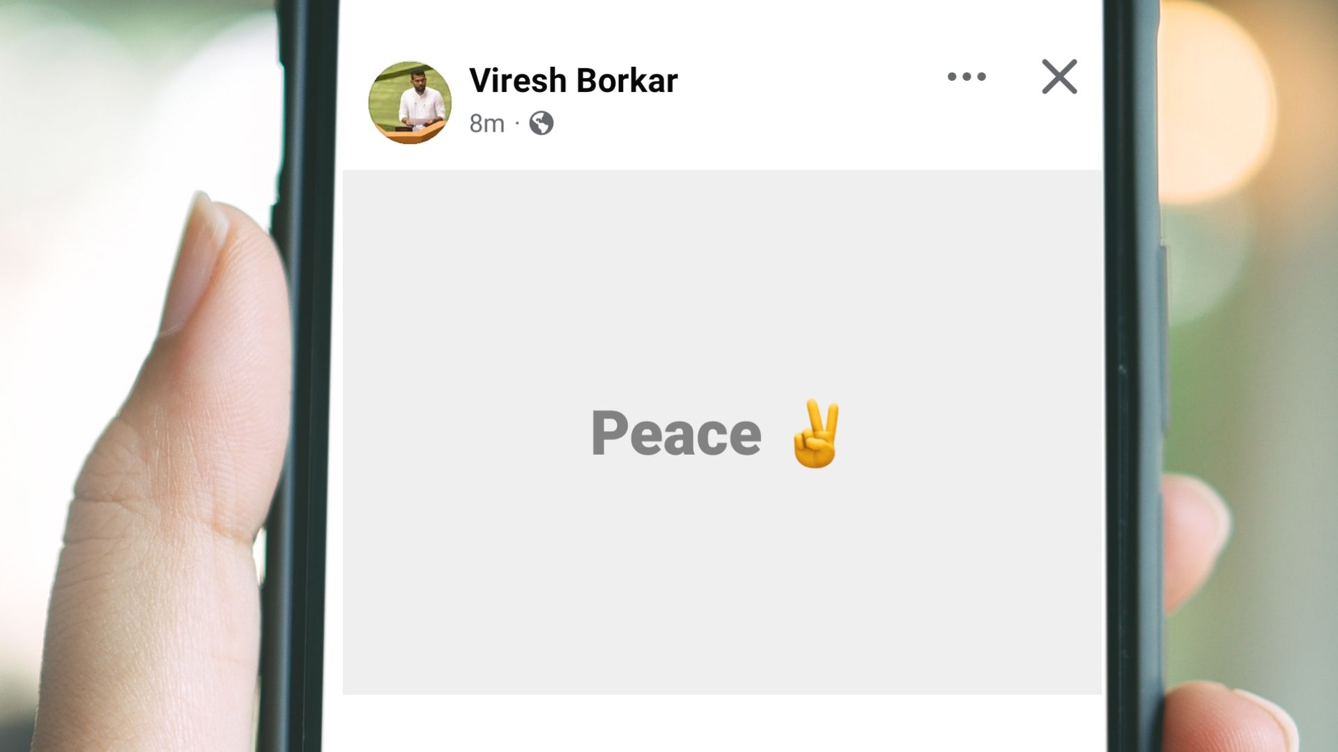 Manoj Parab’s aggressive behaviour on social media receives calm response from MLA Viresh
