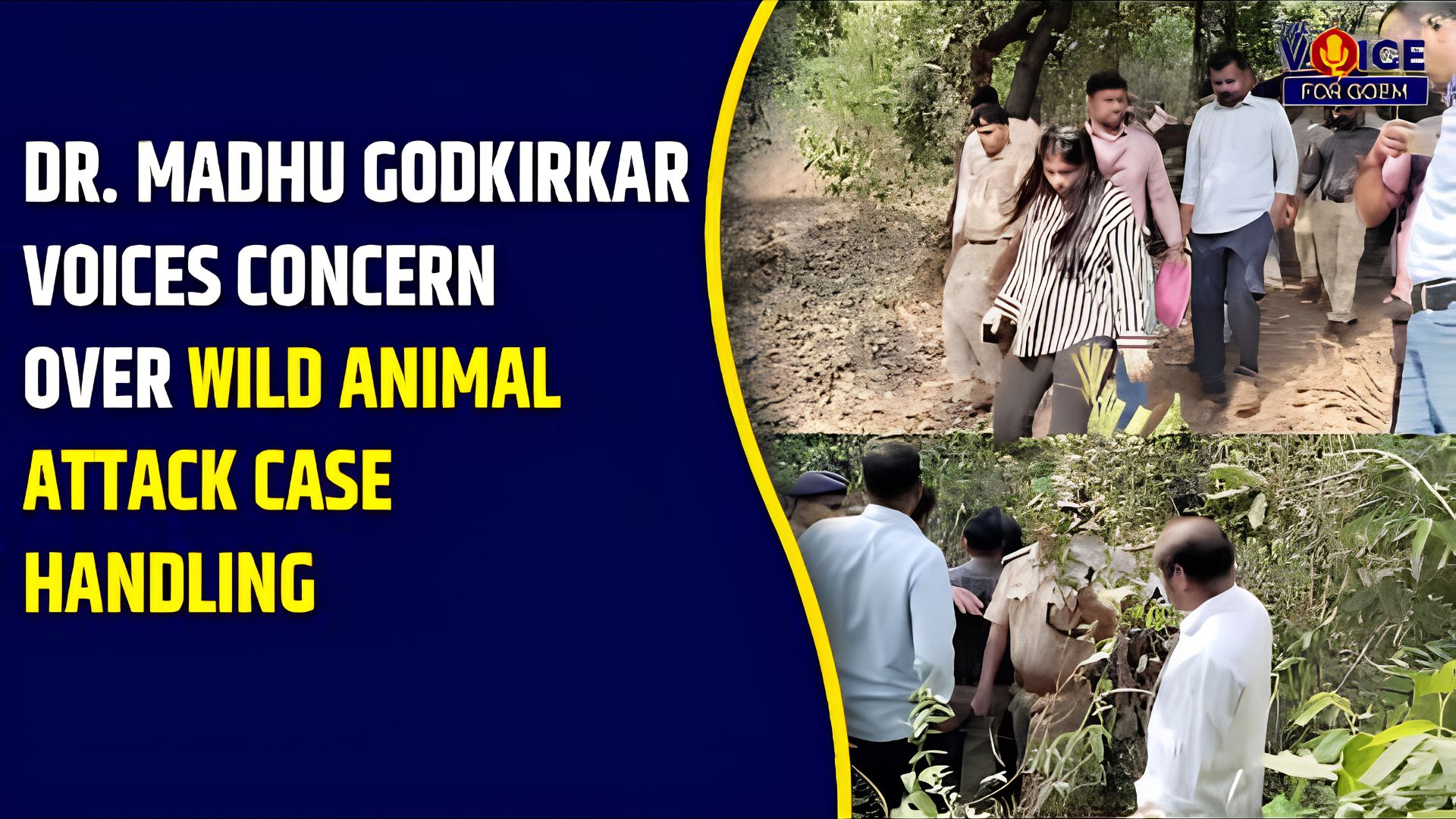 Dr Madhu Godkirkar voices concern over wild animal attack case handling