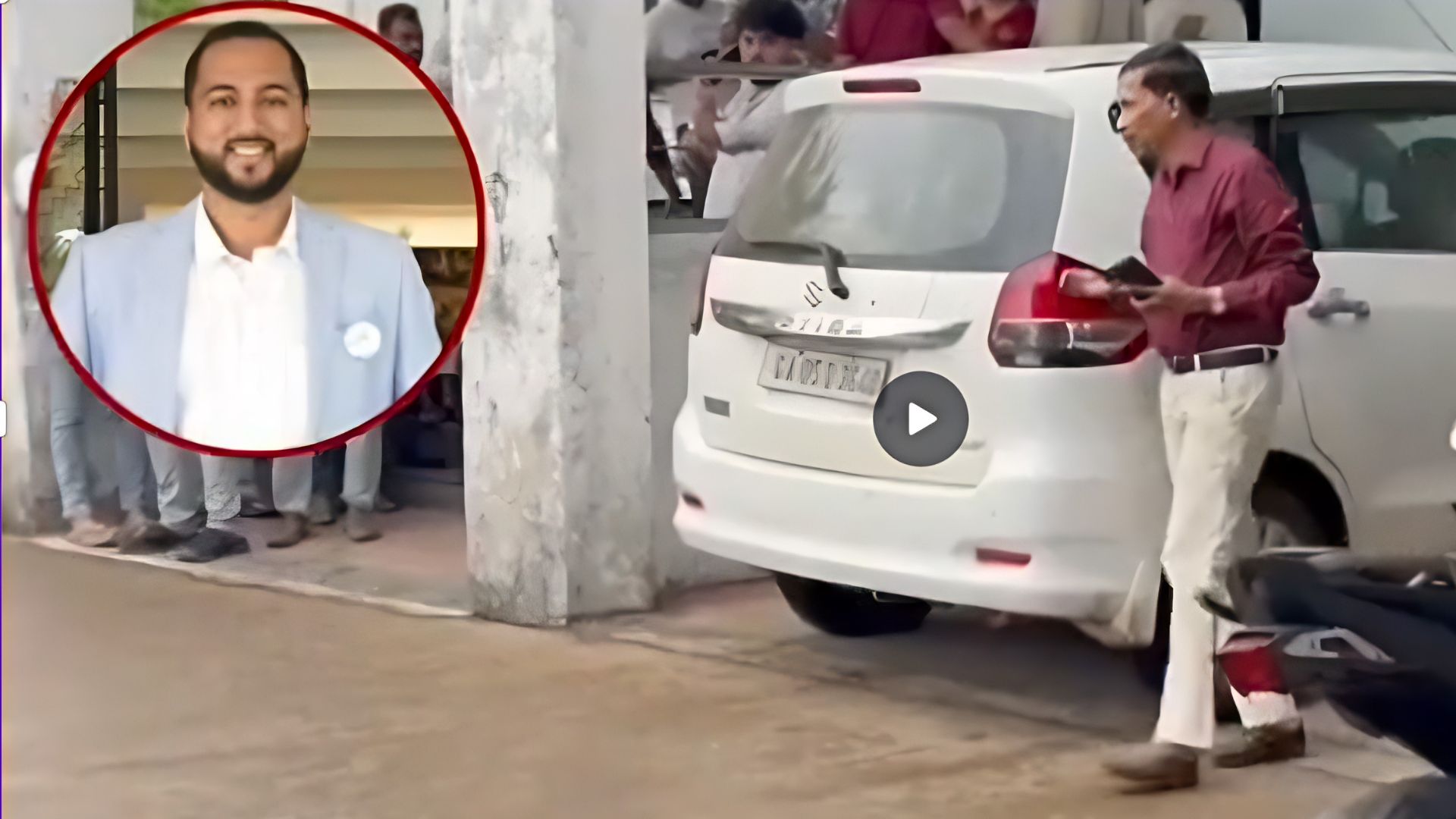 Dr Madhu arrives at SGDH to conduct post-mortem of Dr Bhatikar