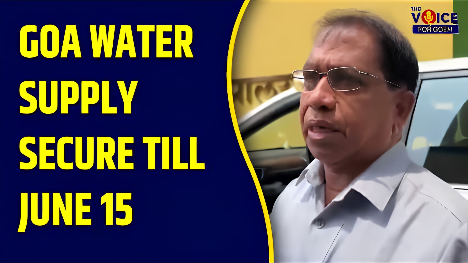 Goa water supply secure till 15 June: WRD minister