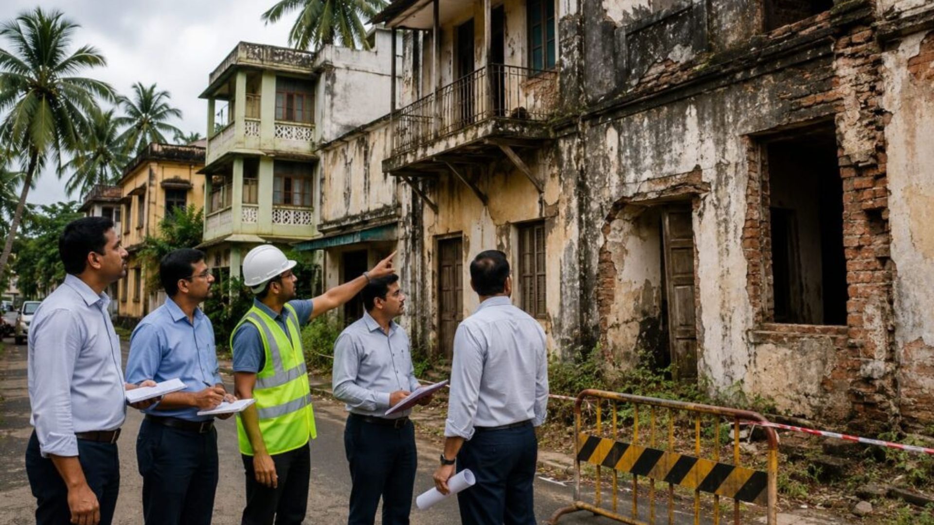 42 unsafe buildings identified in Mapusa; govt structures on list