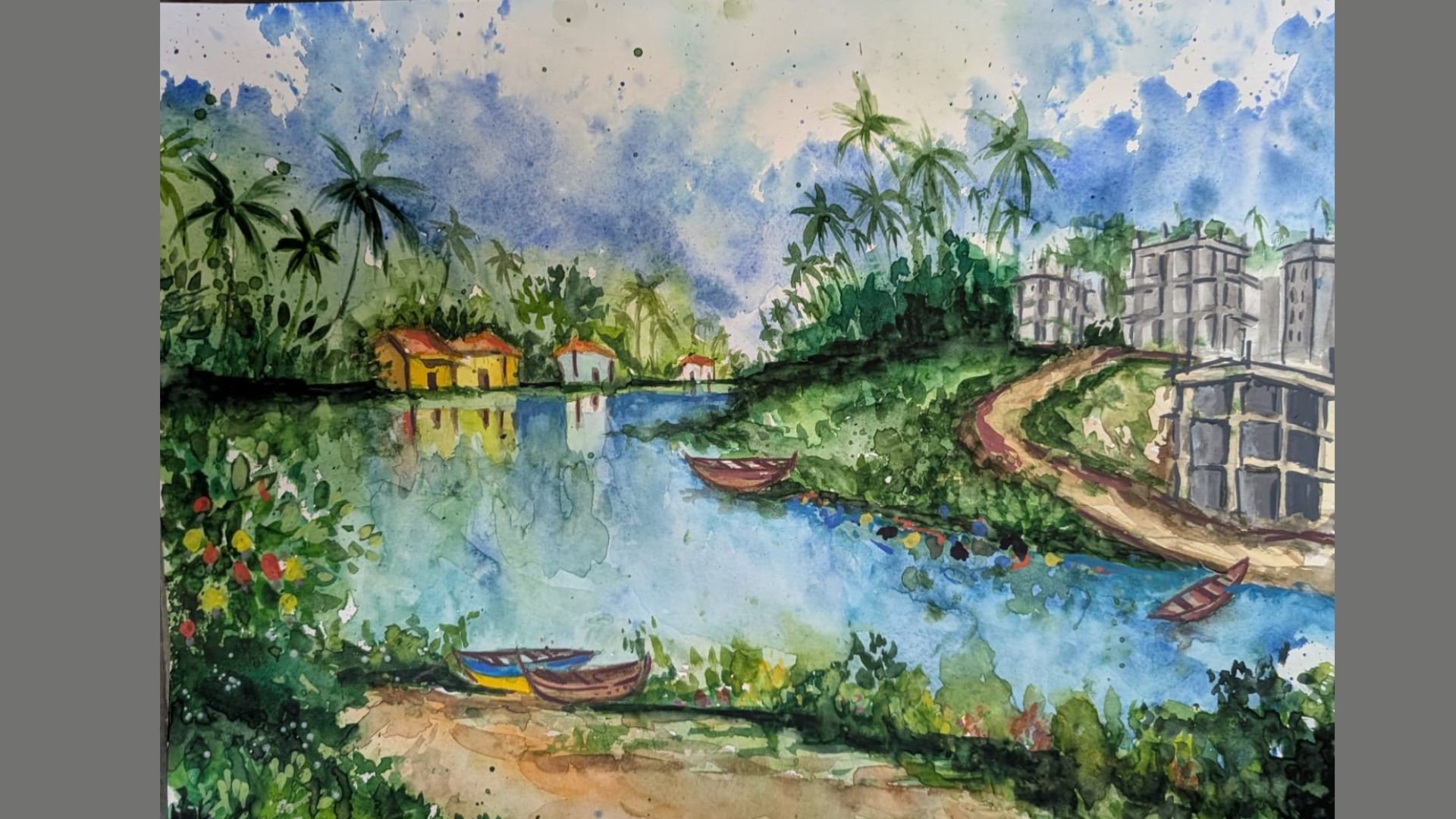 Dhanvi Tamse wins state-level painting contest