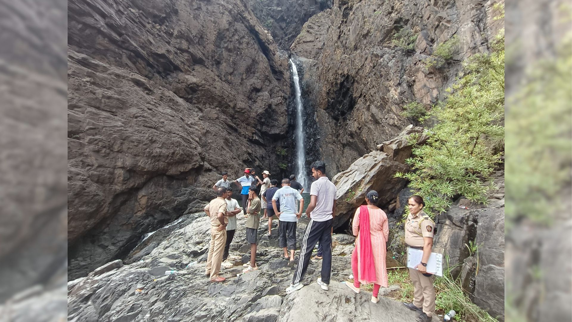 Tourist from Karnataka drowns at Virdi Waterfall, Maharashtra