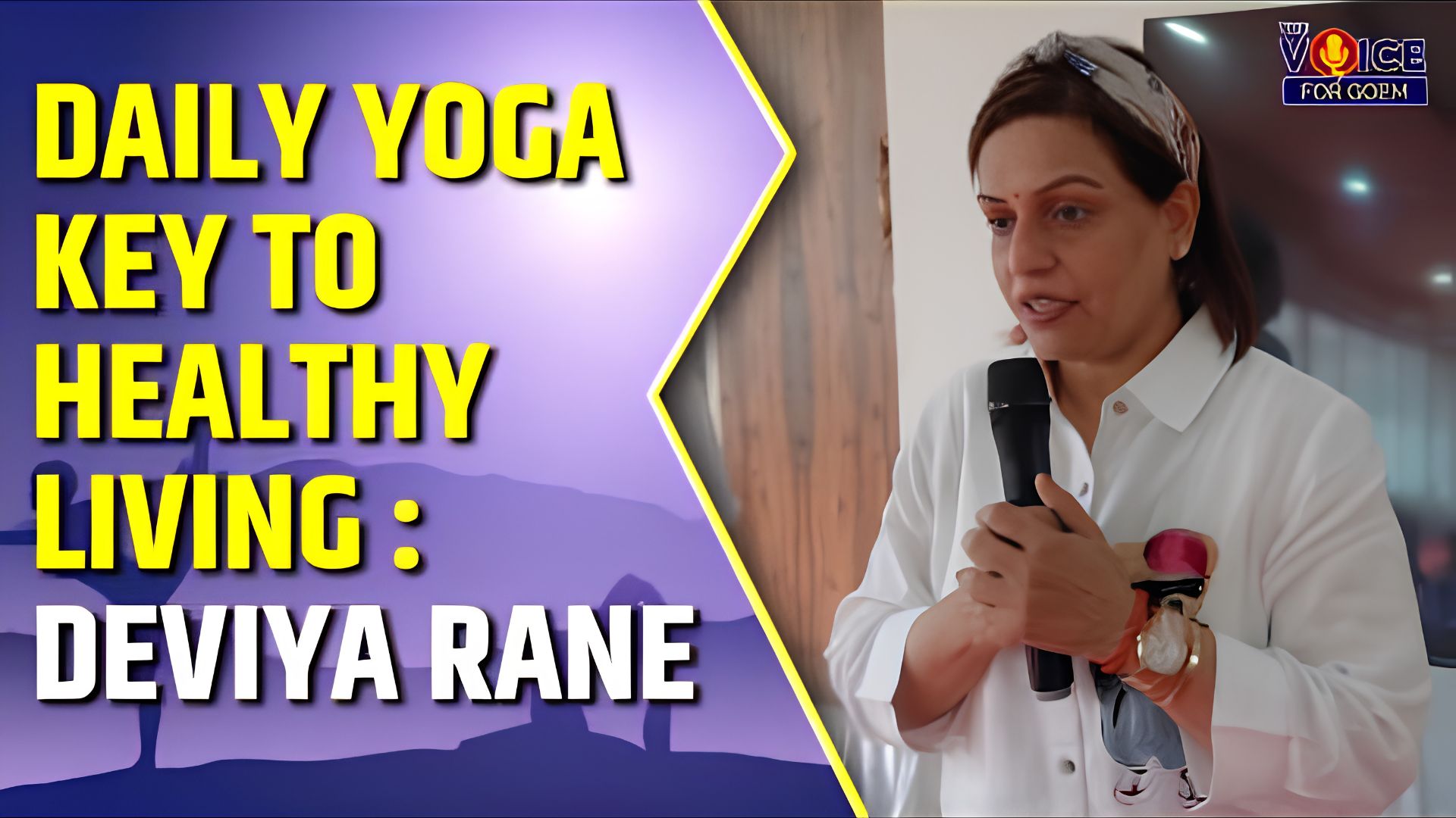 Daily yoga key to healthy living: Deviya Rane