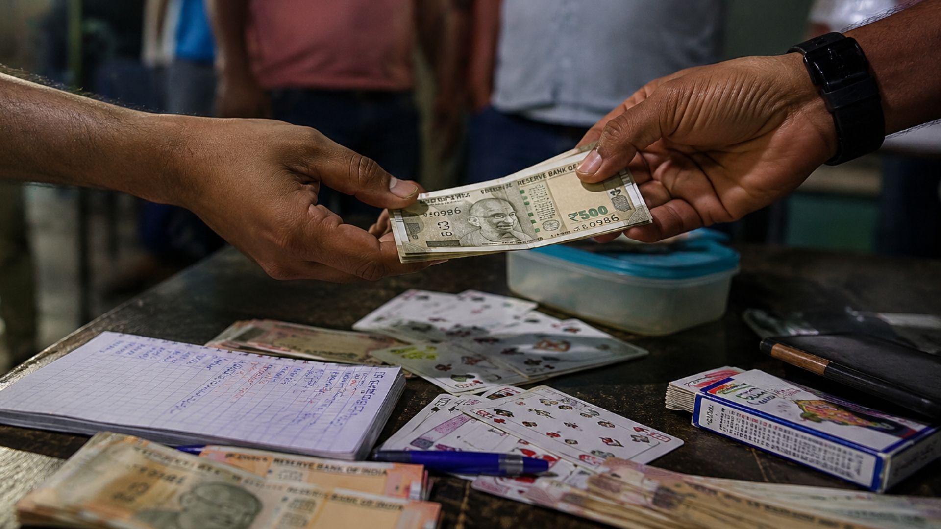 Man caught accepting gambling bets in Nerul raid