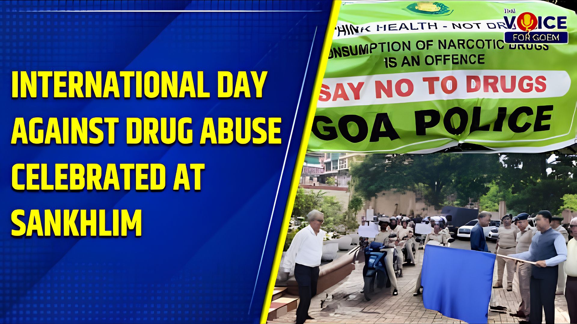 CM flags off anti-drug awareness bike rally in Sankhali