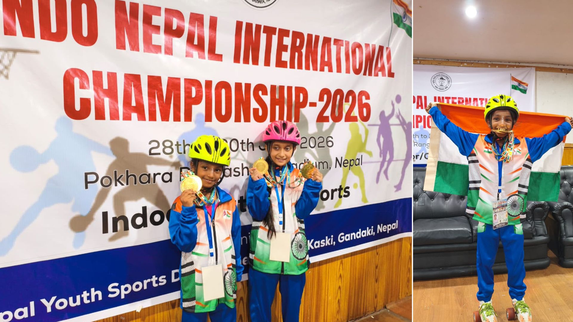 Goa's Aliza Ansari bags double gold in Nepal