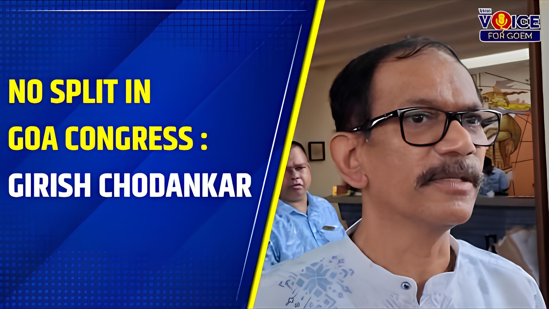 BJP trying to project Congress as divided, says Girish Chodankar