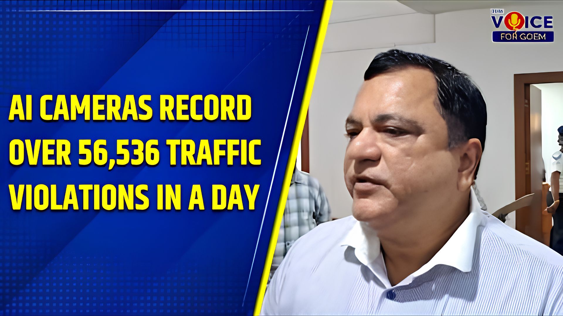 AI cameras record over 56,500 traffic violations in a day