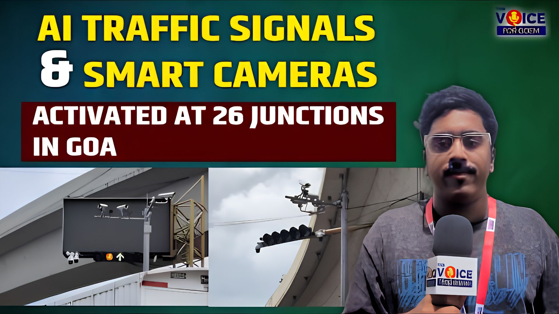 AI traffic signals and smart cameras activated at 26 junctions in Goa