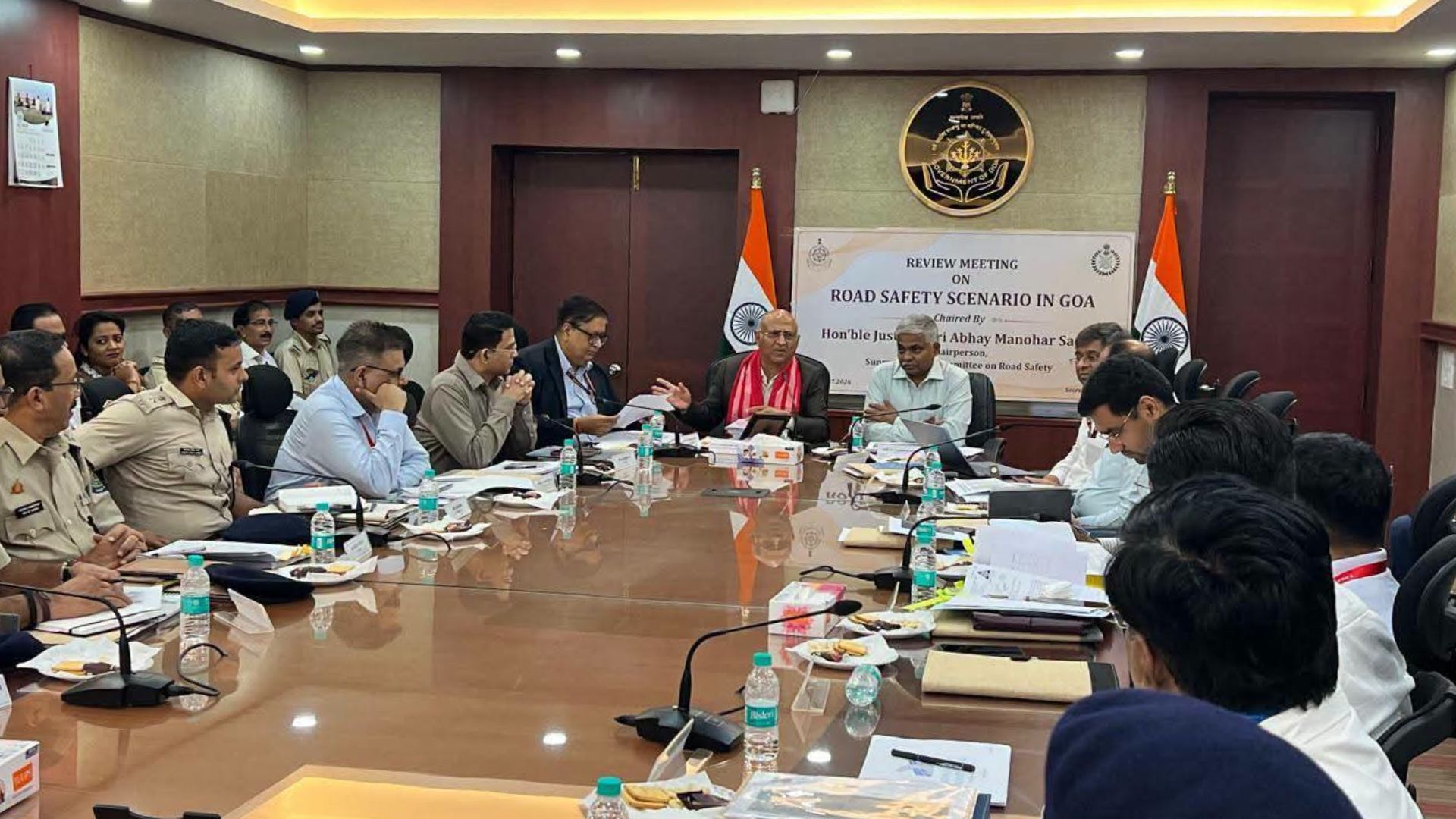 Justice Abhay sapre says Goa can become India's first zero road fatality state