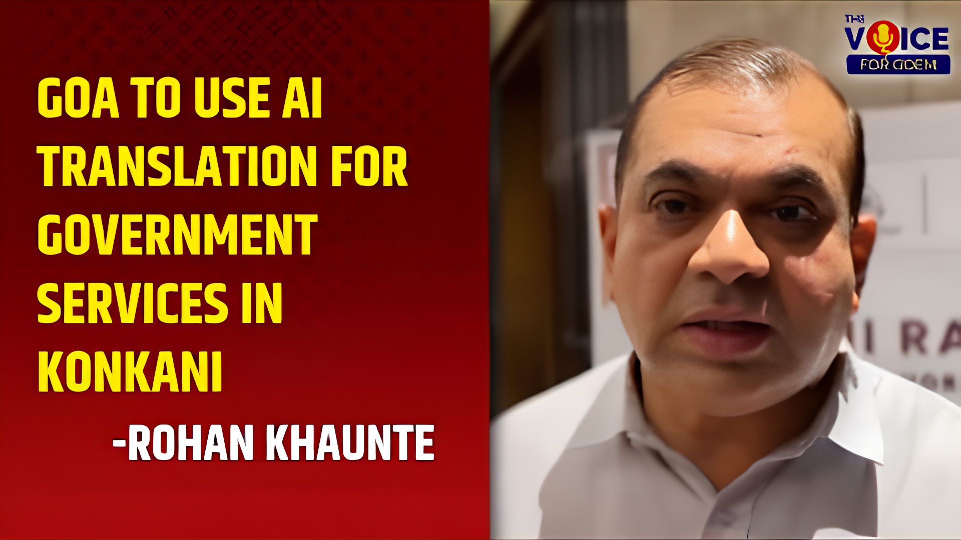 Goa explores multilingual AI for better citizen services