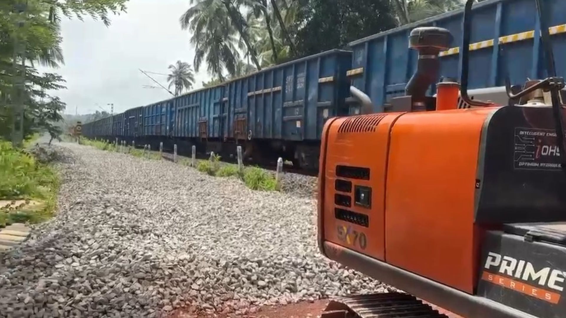 Tension resurfaces in Velsao over resumption of railway double-tracking work