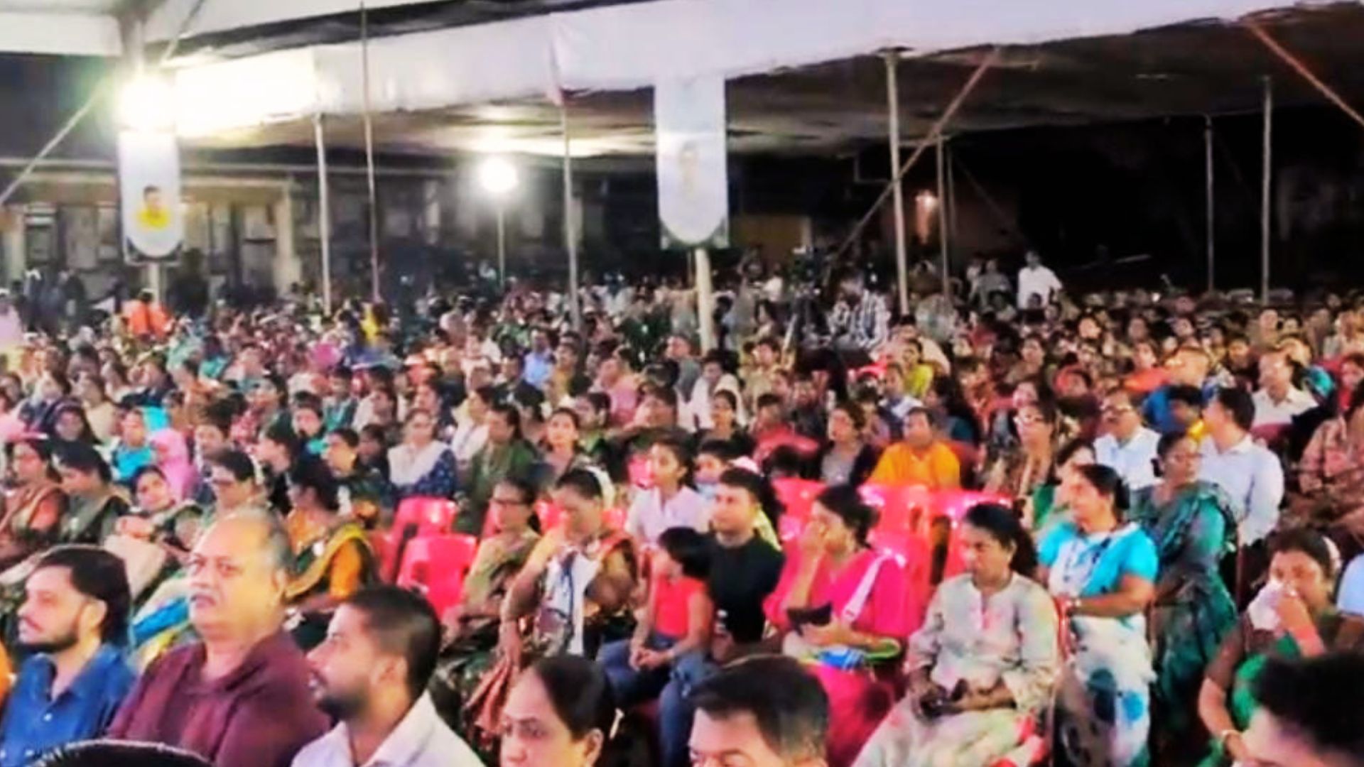 Huge crowd at Kamla Prasad Yadav's birthday; Damu Naik, Mauvin Godinho & Daji attend