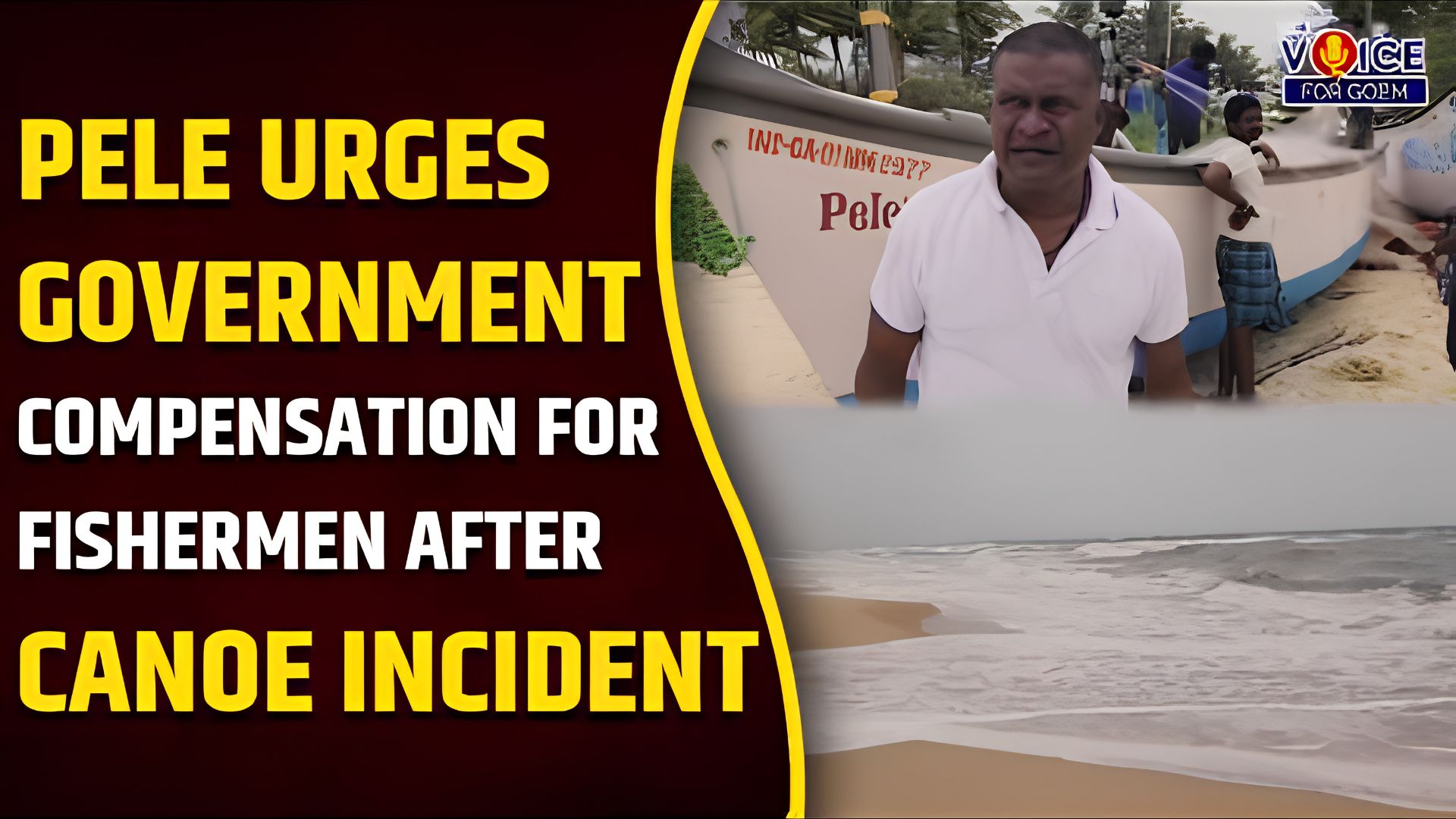 Traditional fishermen seek compensation after 3 canoes capsize off South Goa