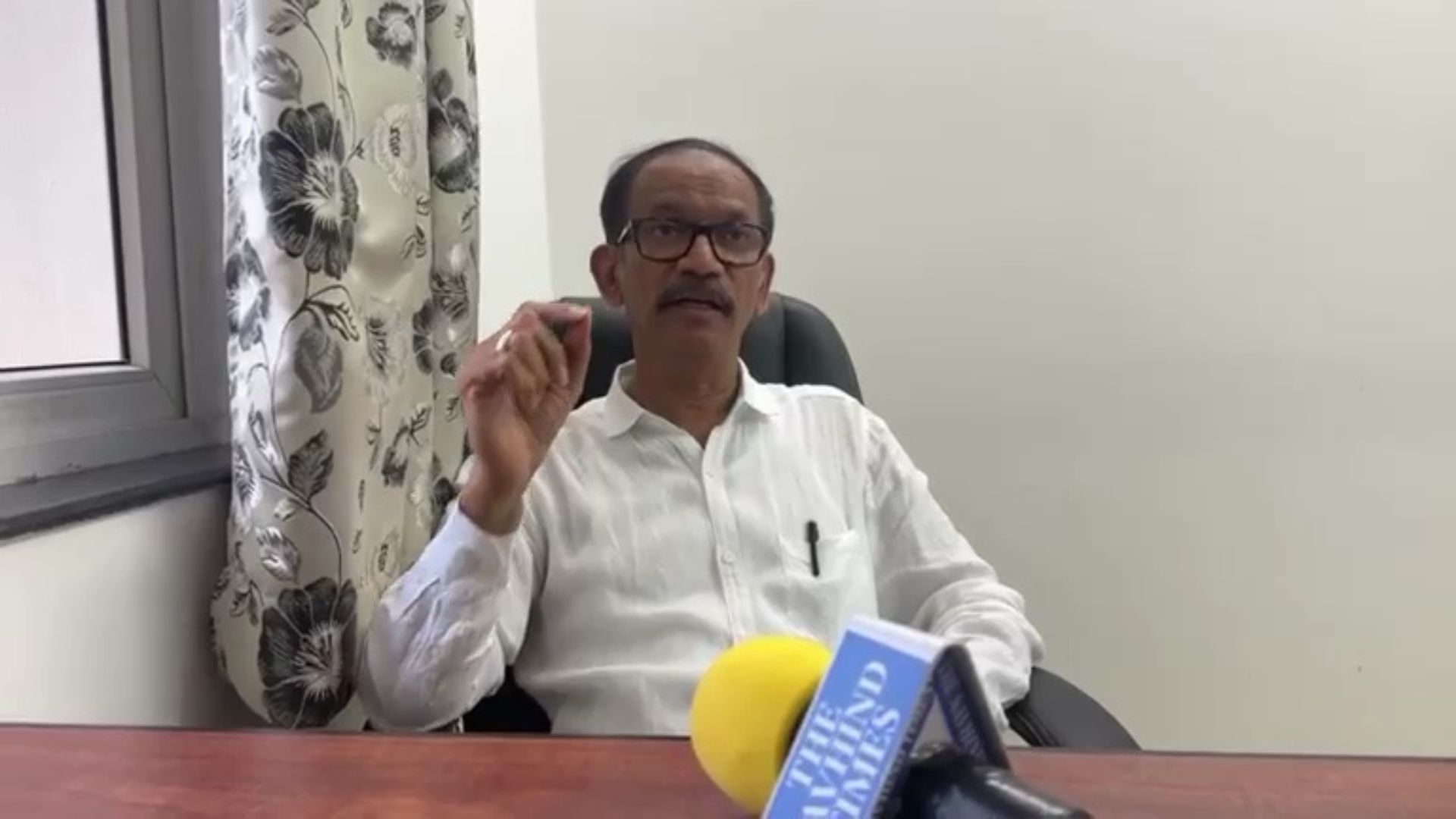 Chodankar questions govt's intent on ST Political Reservation