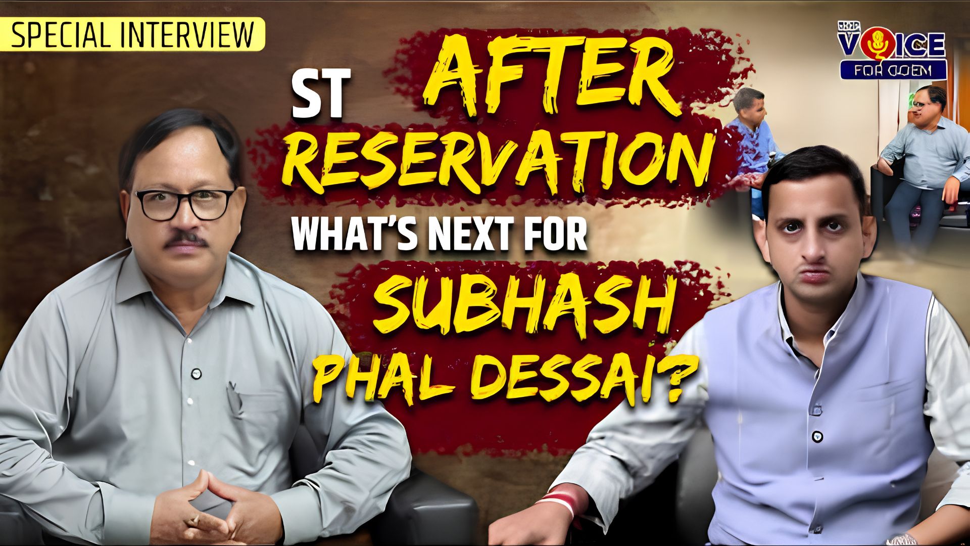 SPECIAL INTERVIEW | After ST reservation, what’s next for Subhash Phal Dessai?