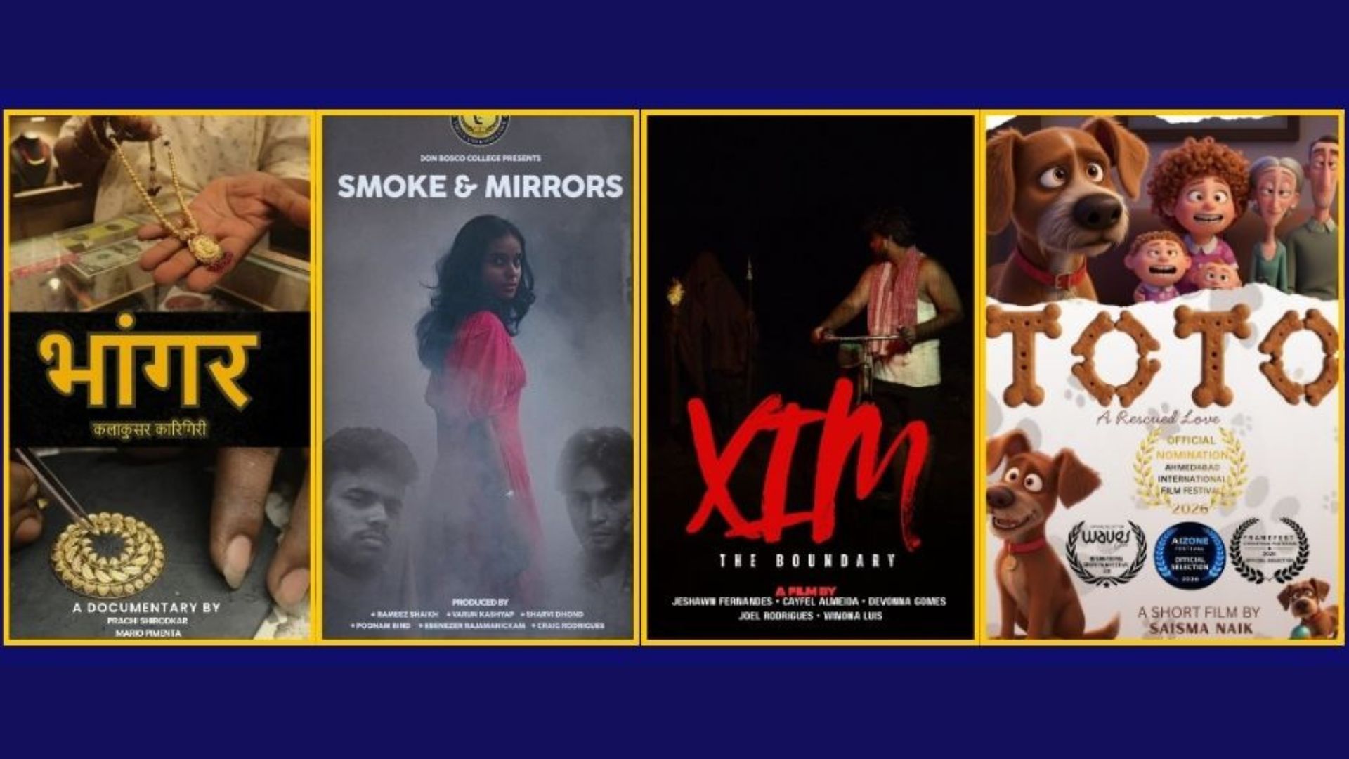 Four Don Bosco College alumni films selected for Ahmedabad Film Festival