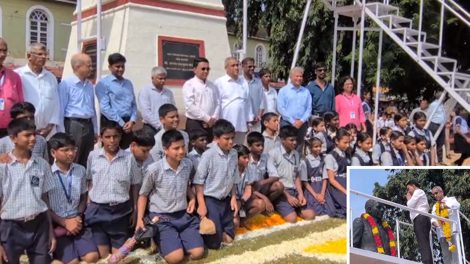 CM Sawant honours Goa’s first CM DB Bandodkar