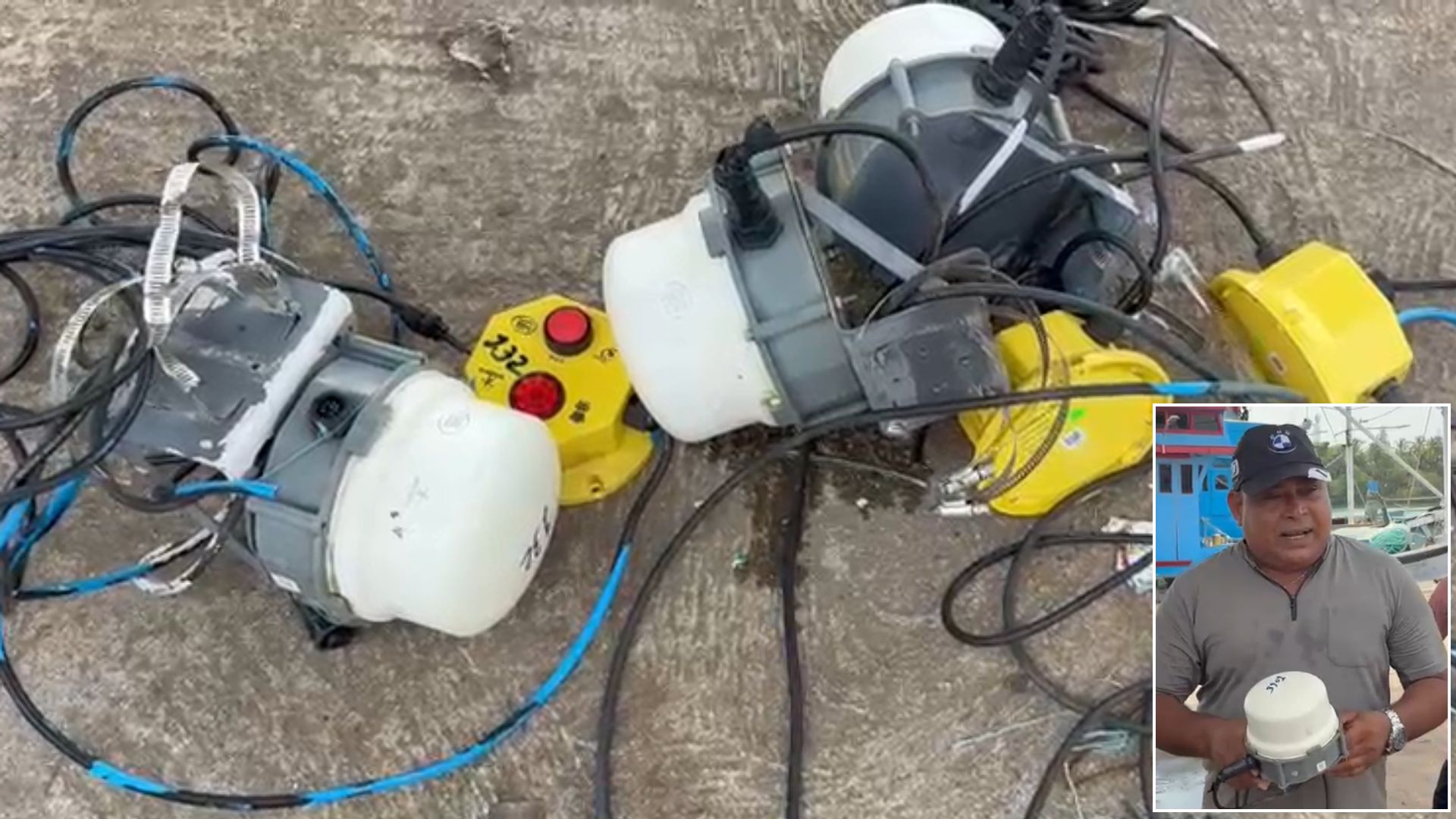 Fishermen question functioning of vessel transponders