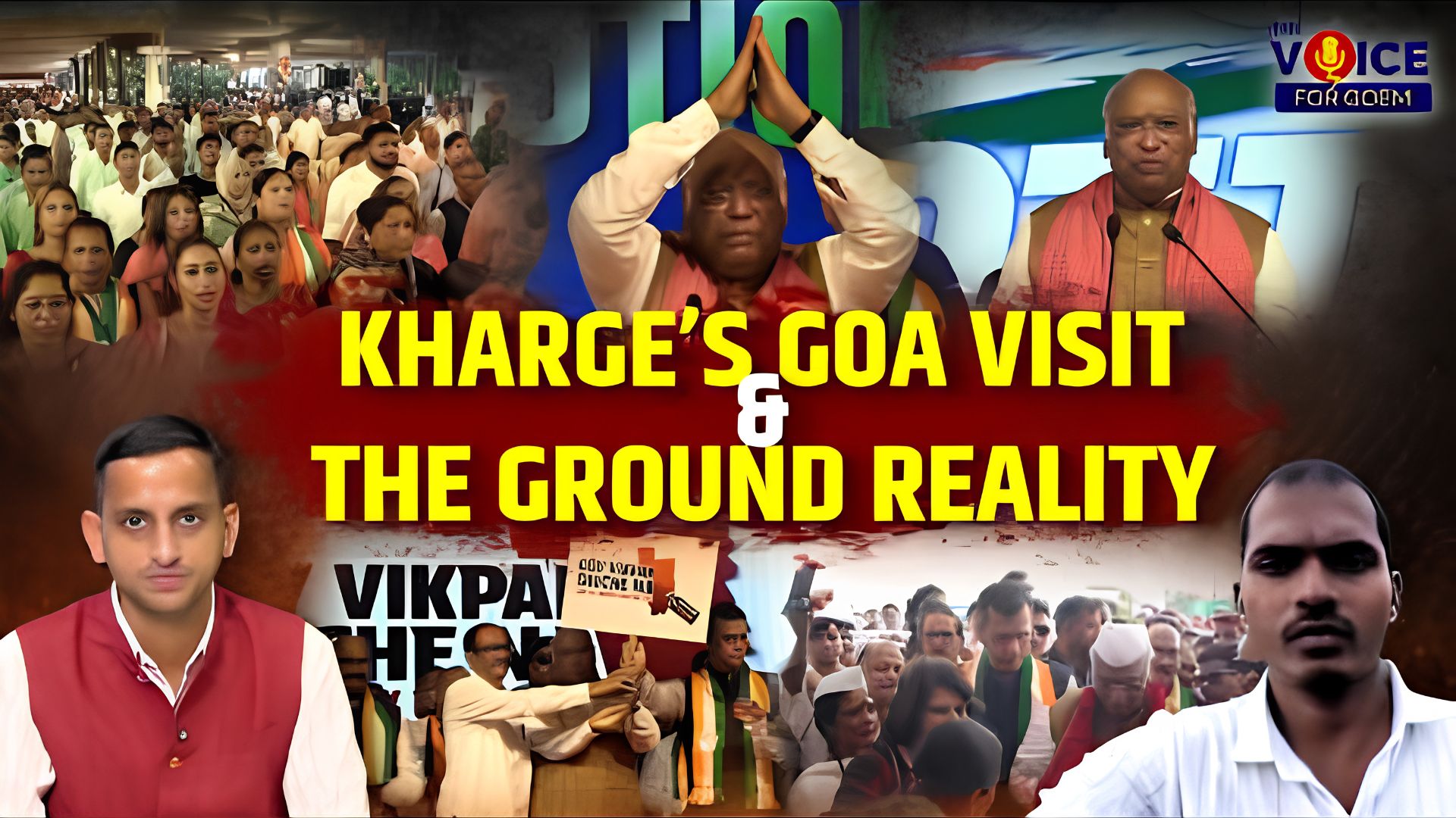 Kharge’s Goa visit & the ground reality