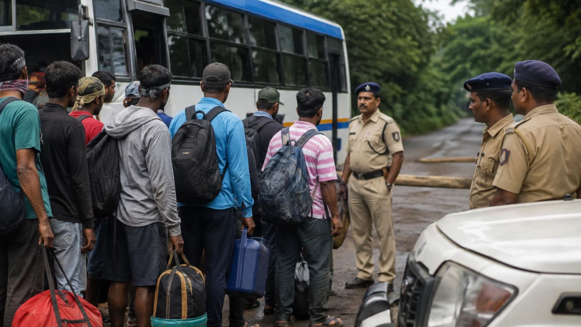 Shocking! Fishing workers stopped at Keri checkpost; police allegedly demand Rs 25,000 bribe
