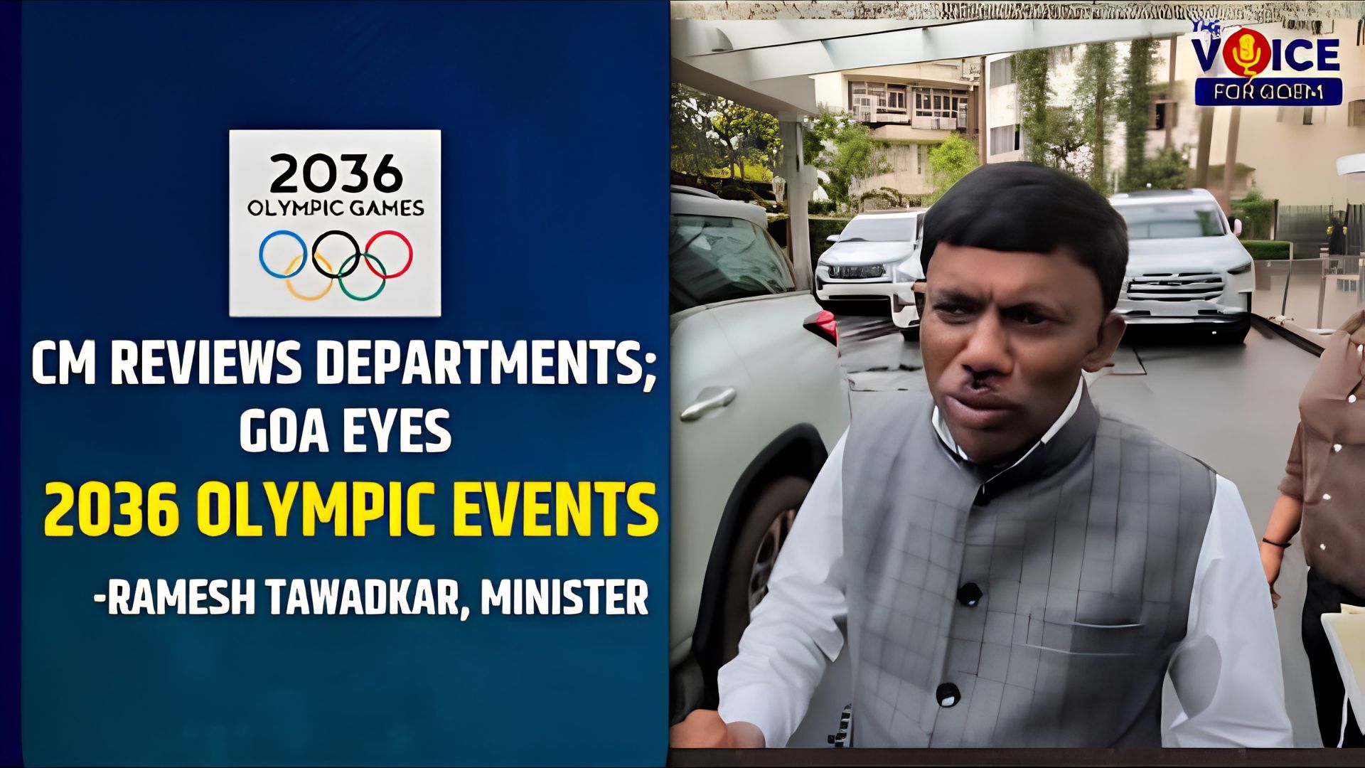 Goa could host Olympic events if India gets 2036 games: Ramesh Tawadkar